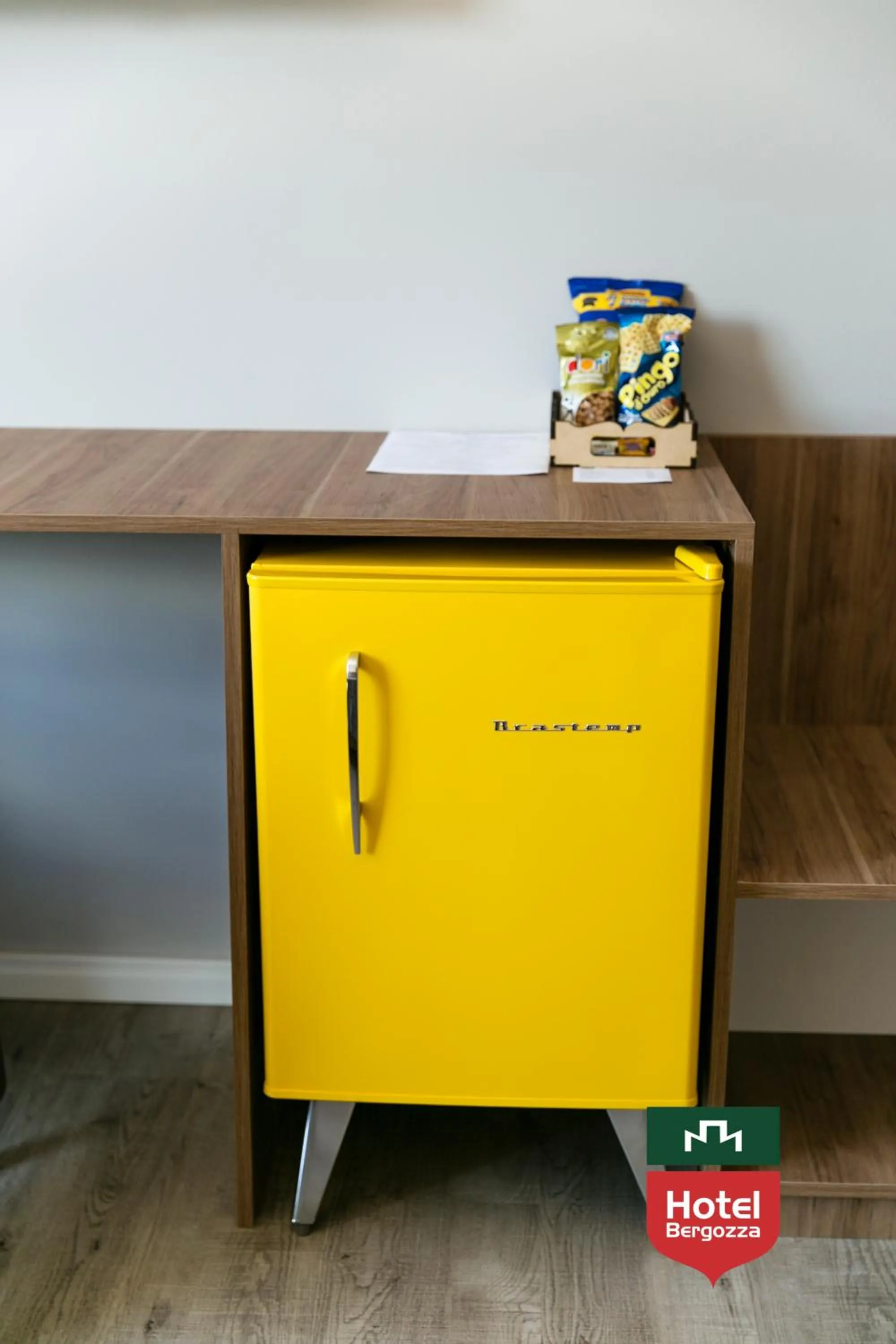 Kitchen or kitchenette in Hotel Bergozza