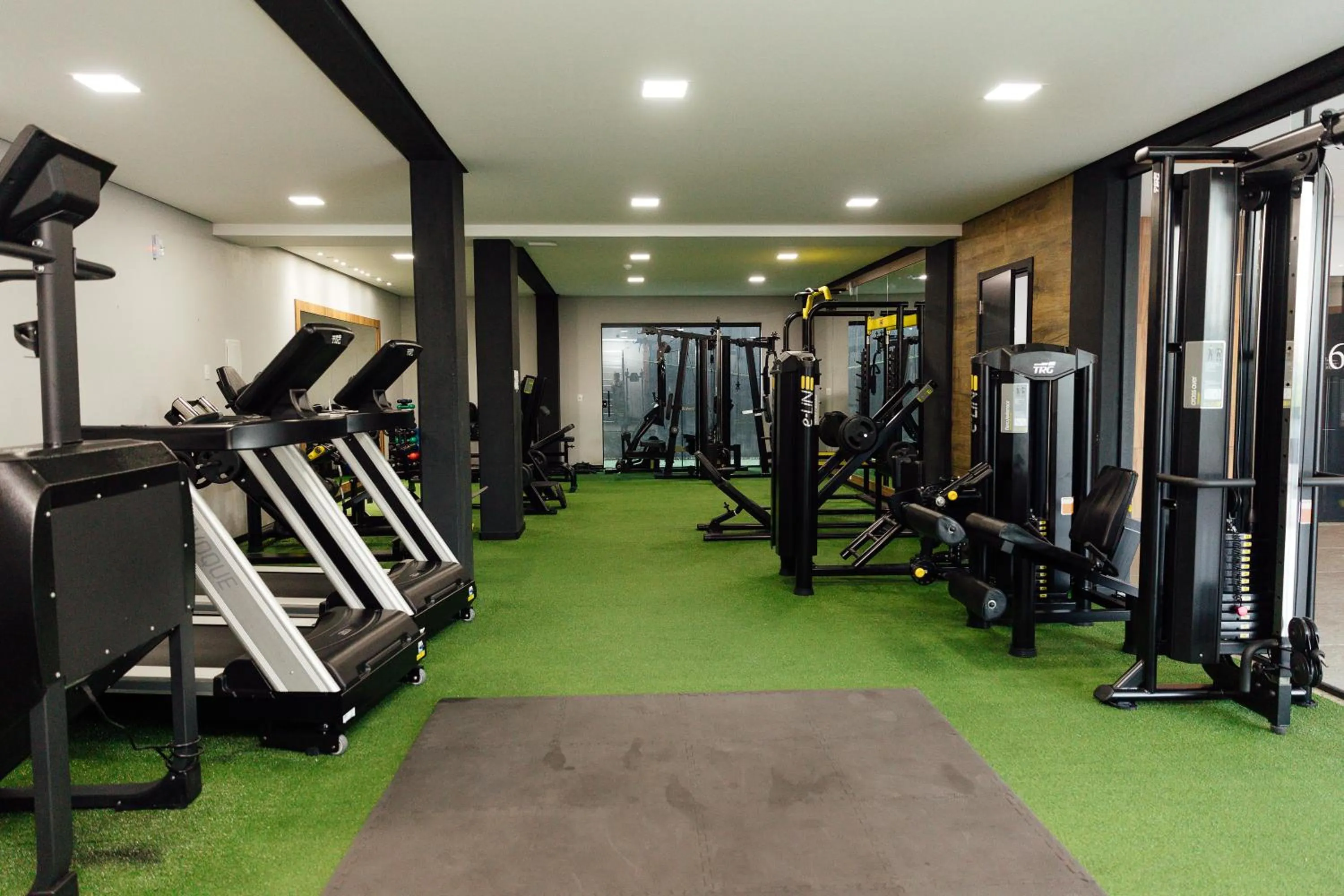 Fitness centre/facilities in Hotel Bergozza