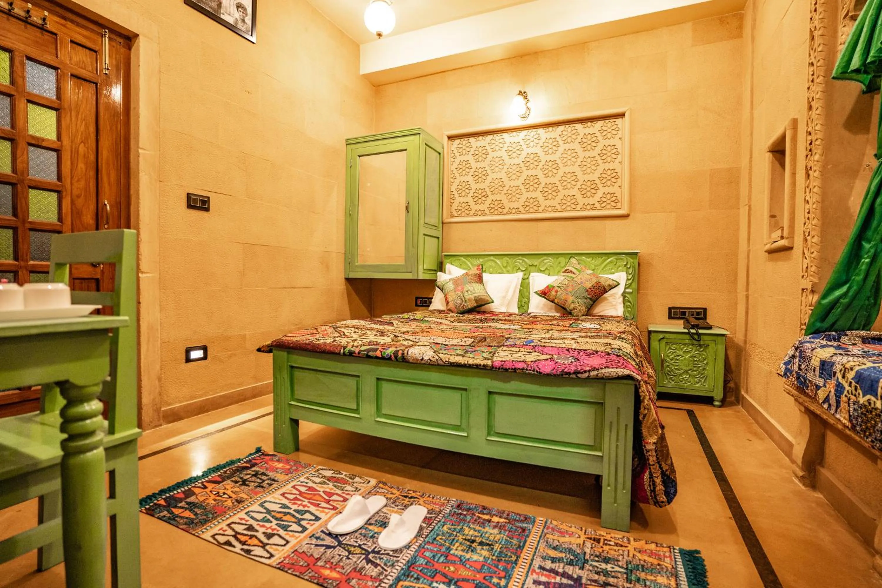 Photo of the whole room, Bed in Tripli Hotels Prithvi Haveli
