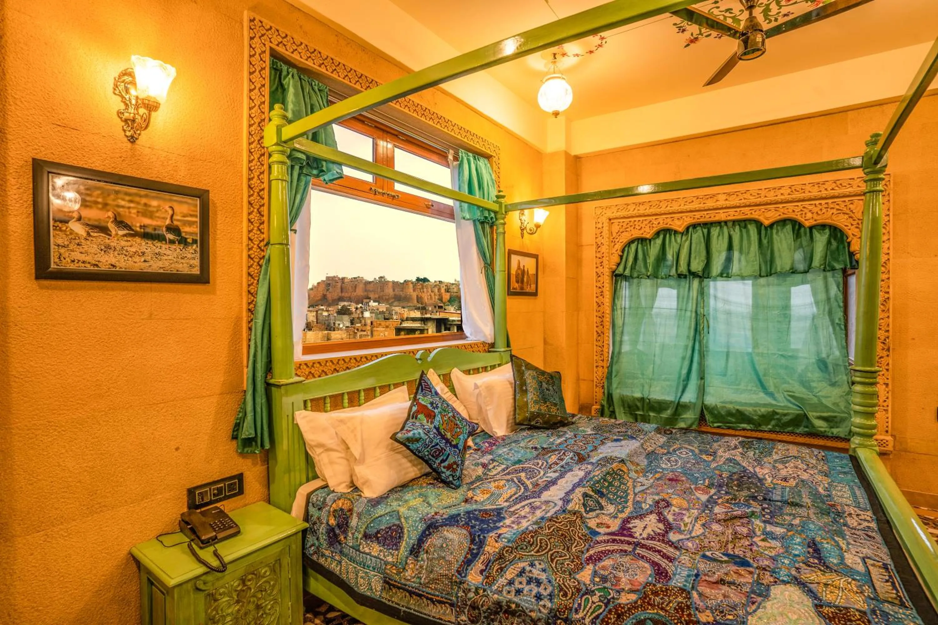 Photo of the whole room, Bed in Tripli Hotels Prithvi Haveli