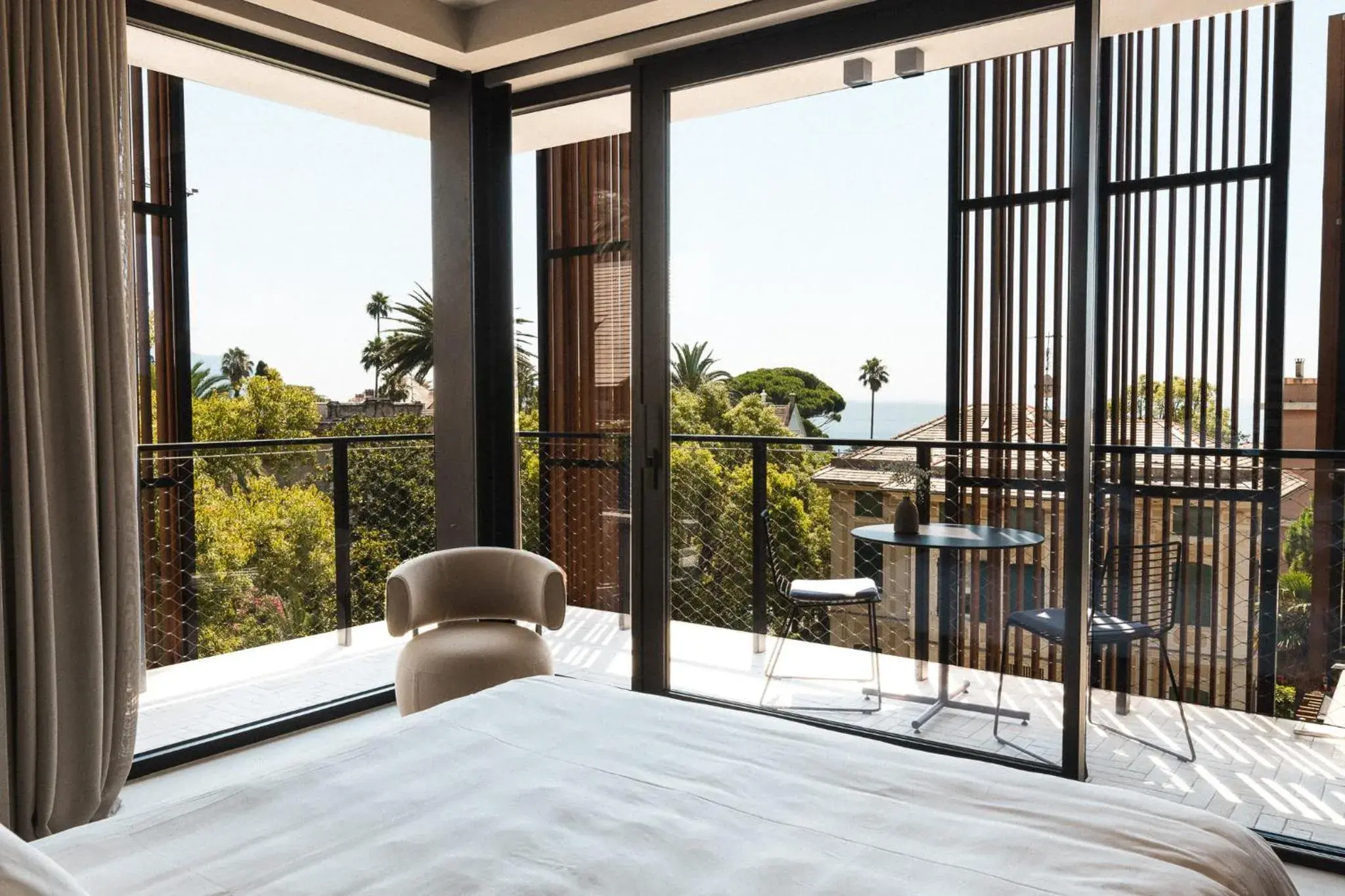 View (from property/room), Bed in Capitolo Riviera View (from property/room), Bed in Capitolo Riviera