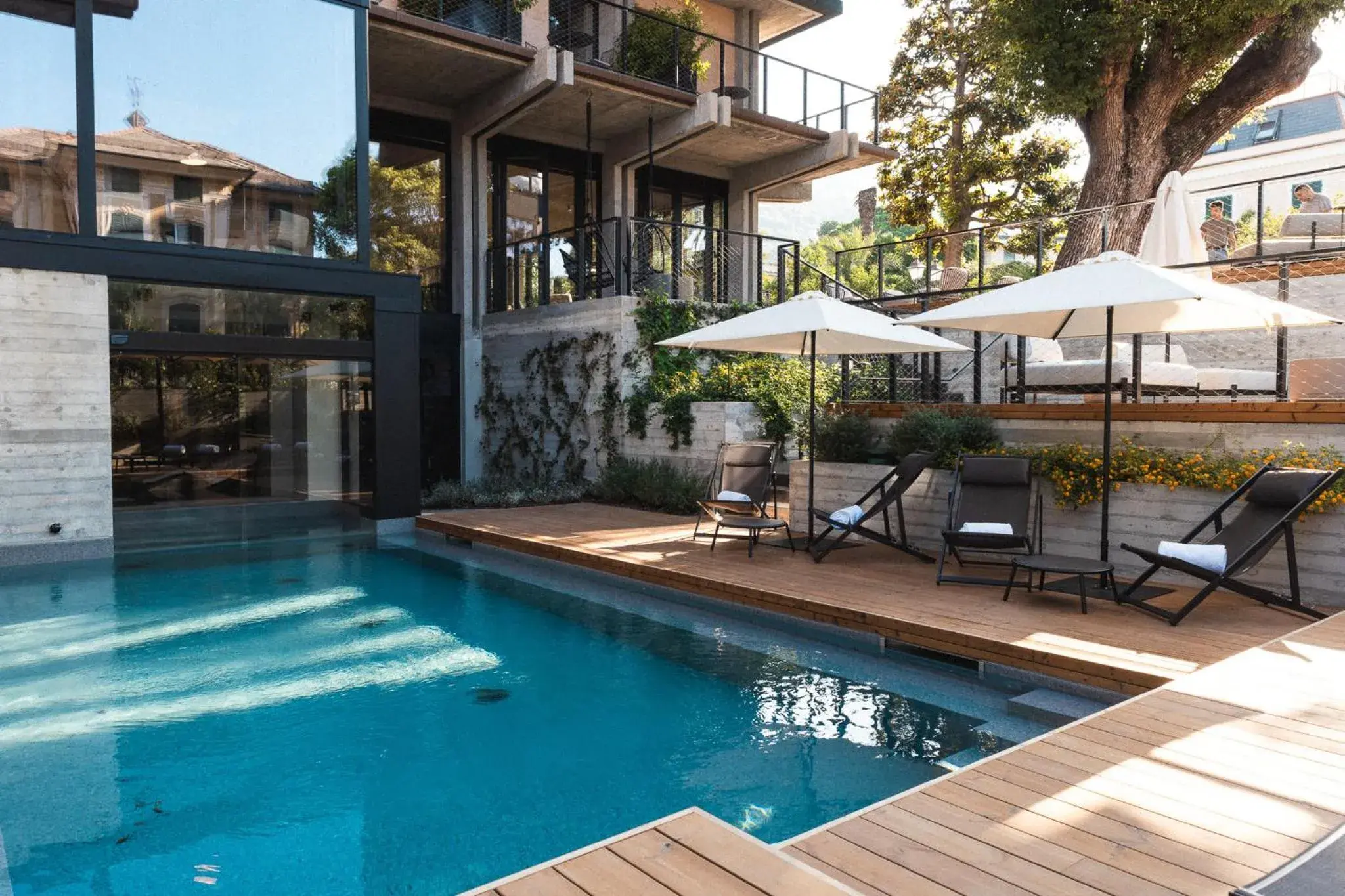 Swimming pool in Capitolo Riviera Swimming pool in Capitolo Riviera