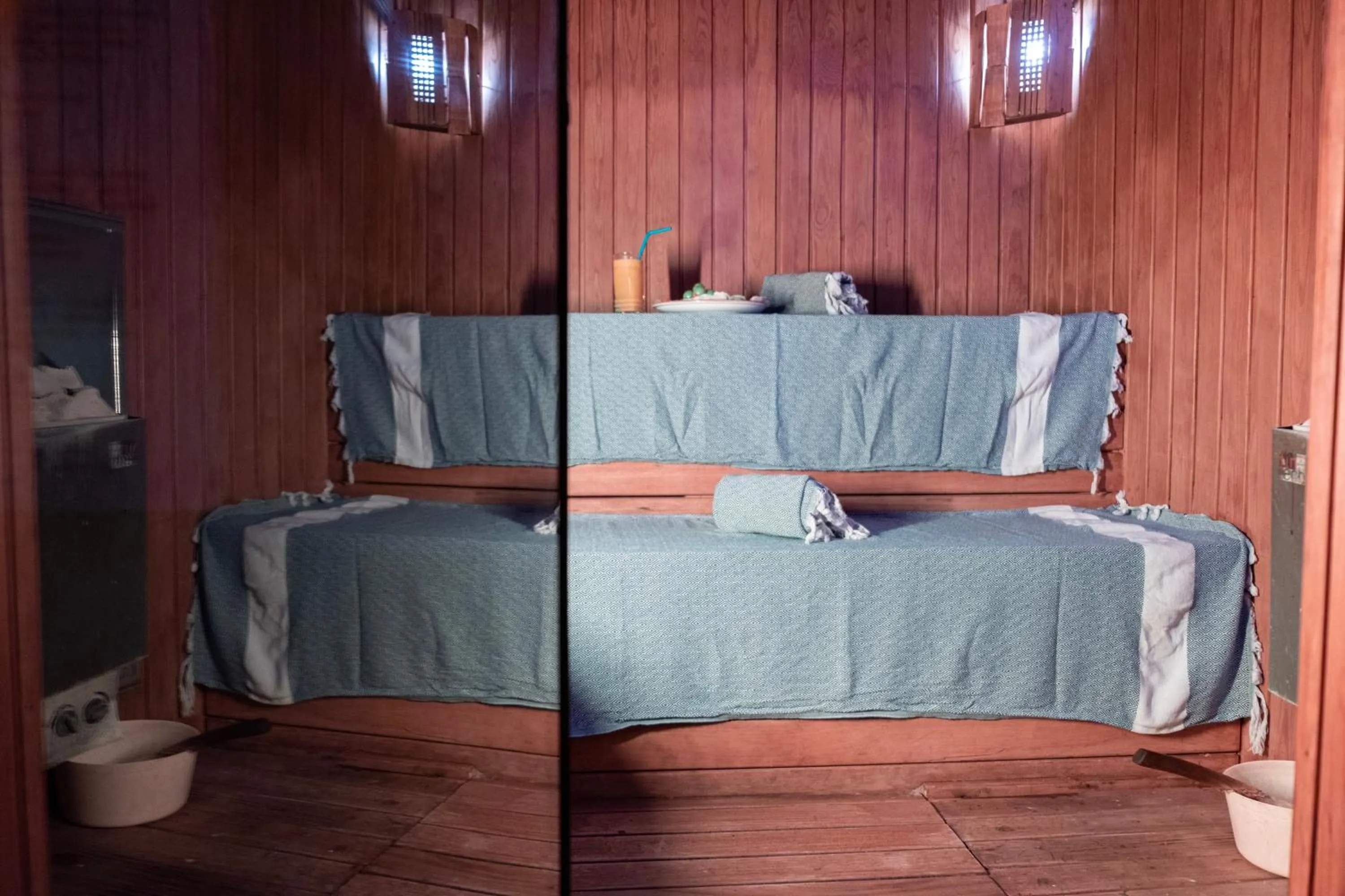 Sauna, Bed in Lavin Hotel & Spa