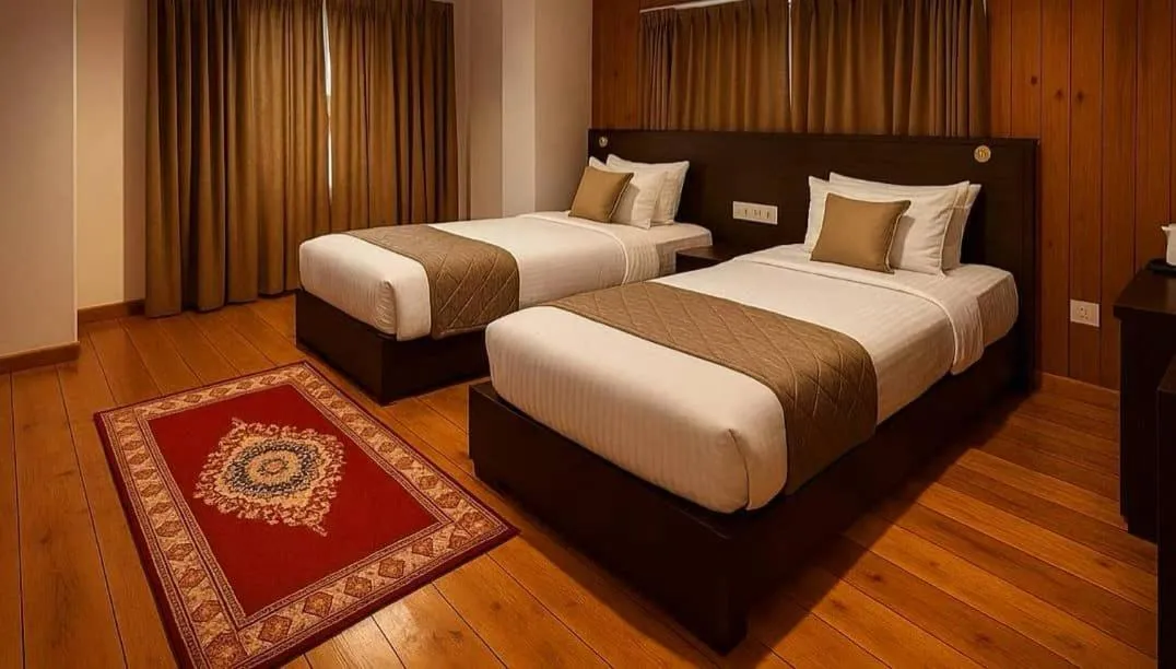 Bed in Norbu Healing Hotel