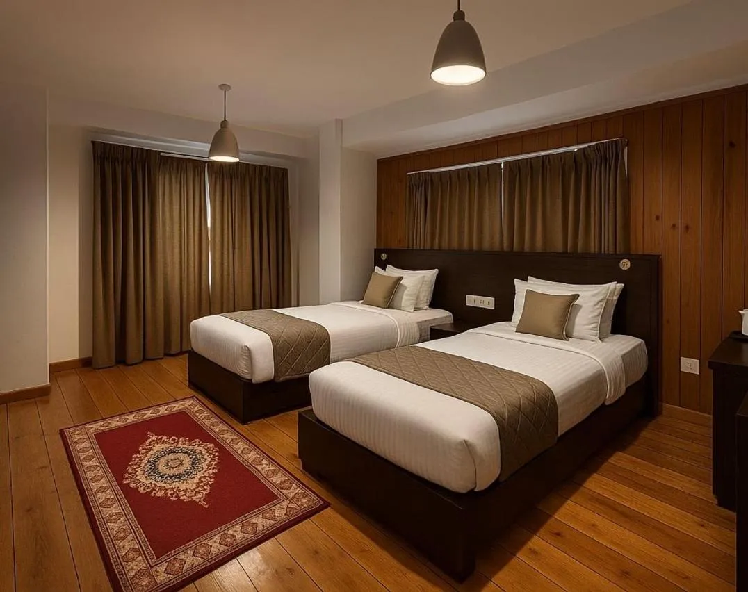 Bedroom, Bed in Norbu Healing Hotel
