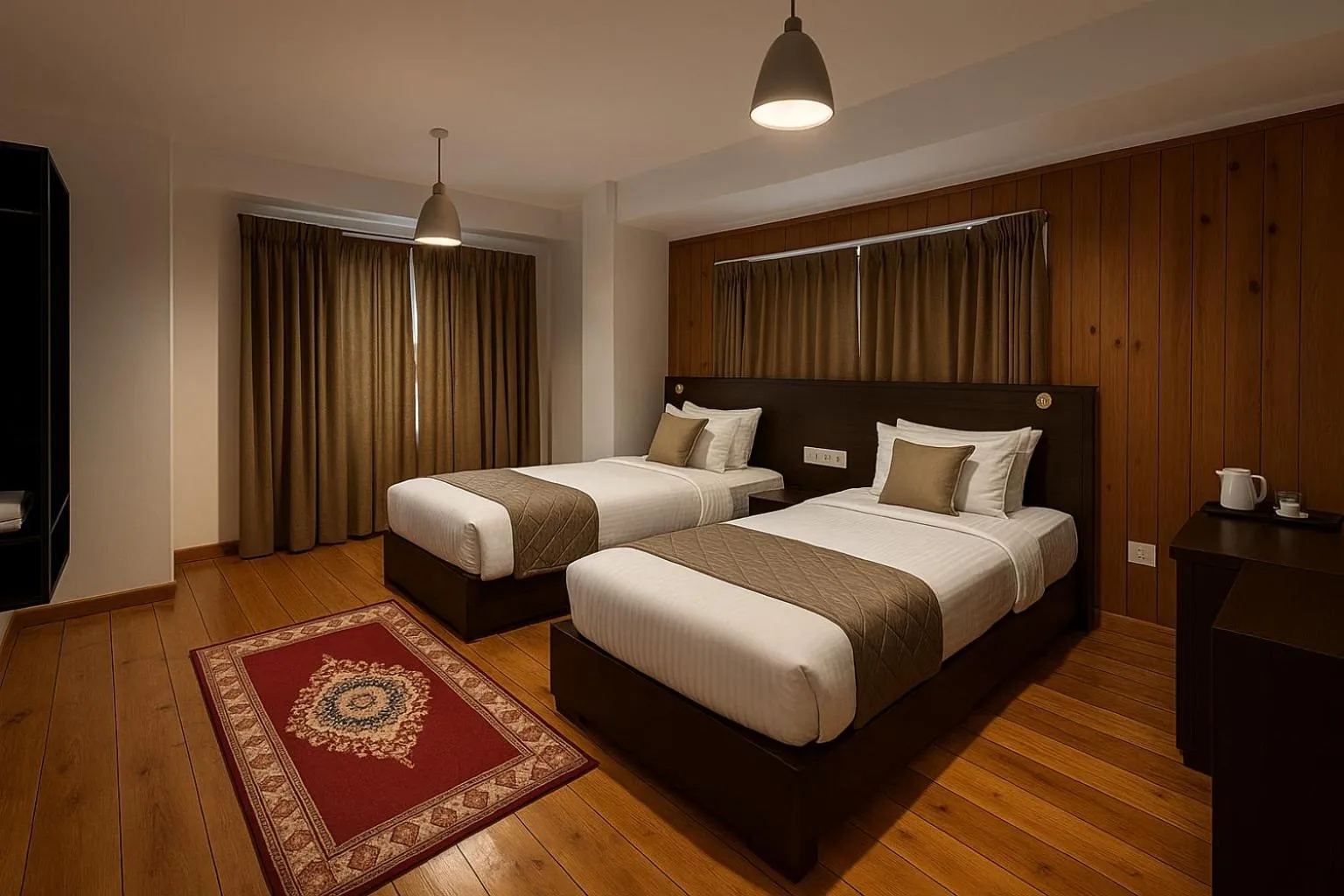 Bedroom, Bed in Norbu Healing Hotel