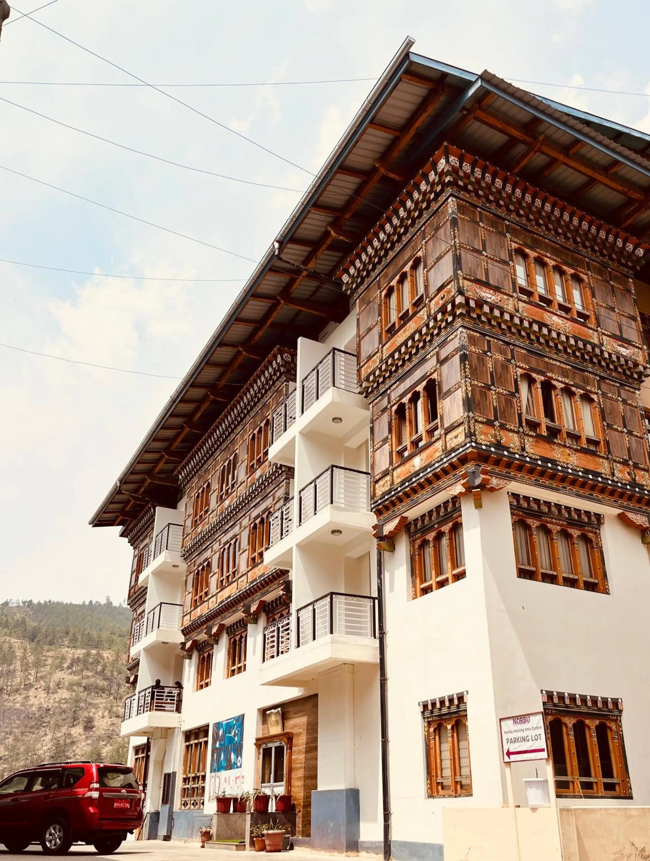 Property building in Norbu Healing Hotel