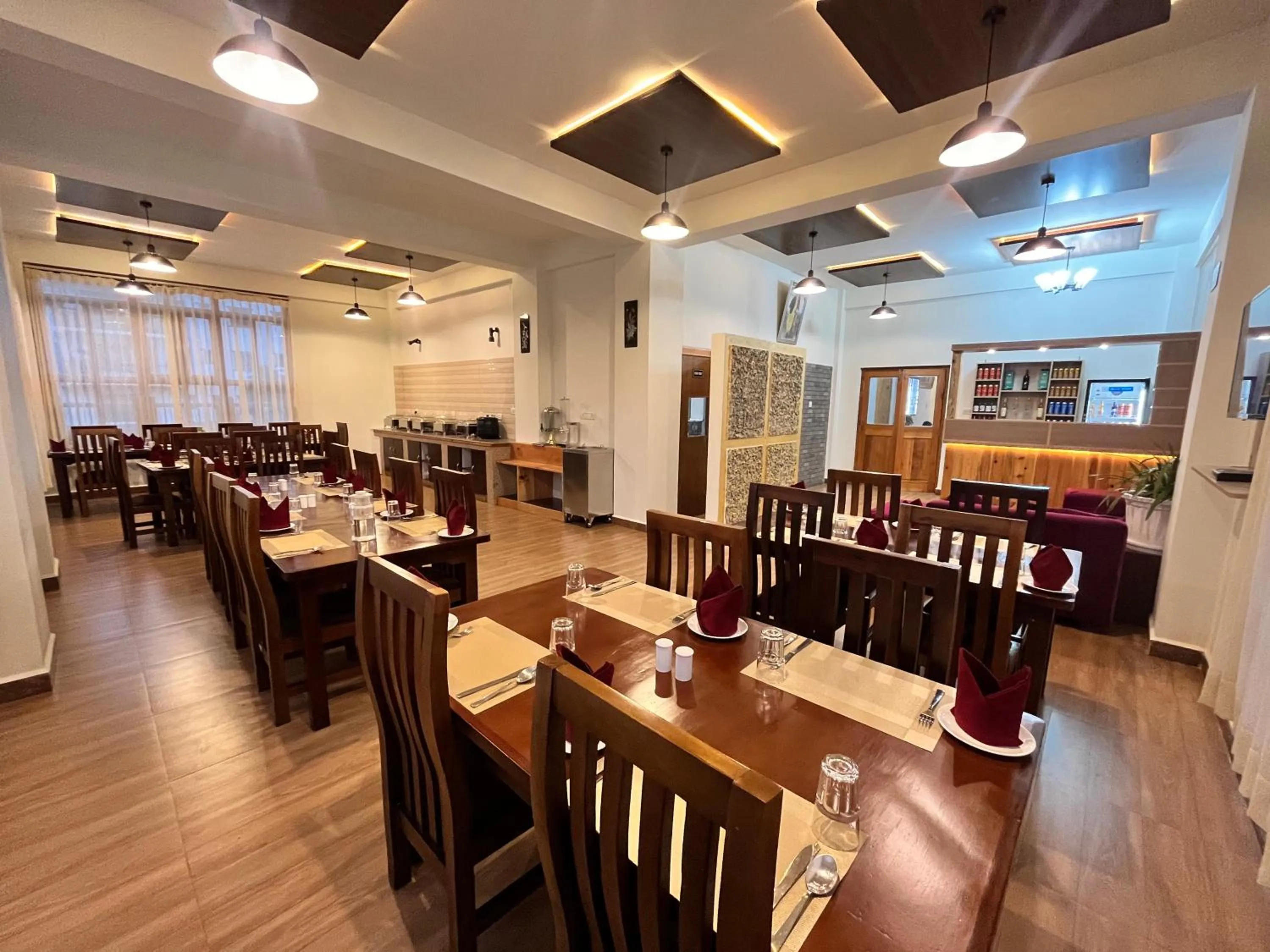 Restaurant/places to eat in Norbu Healing Hotel