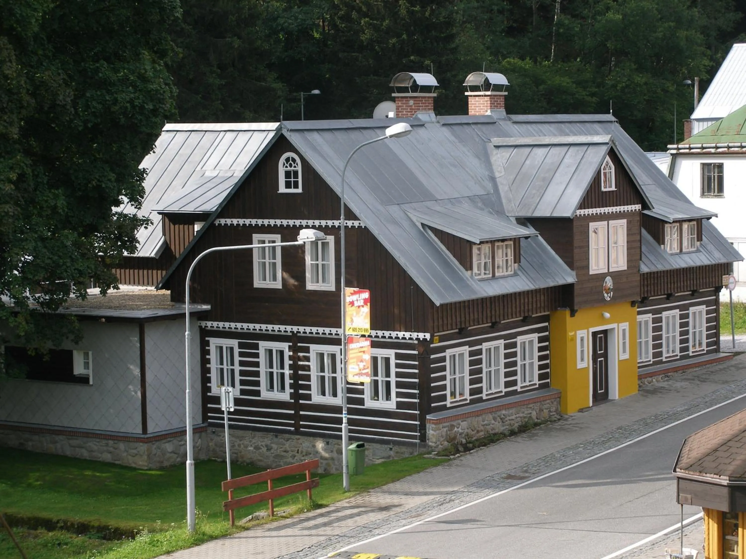 Facade/entrance in Pecka Penzion