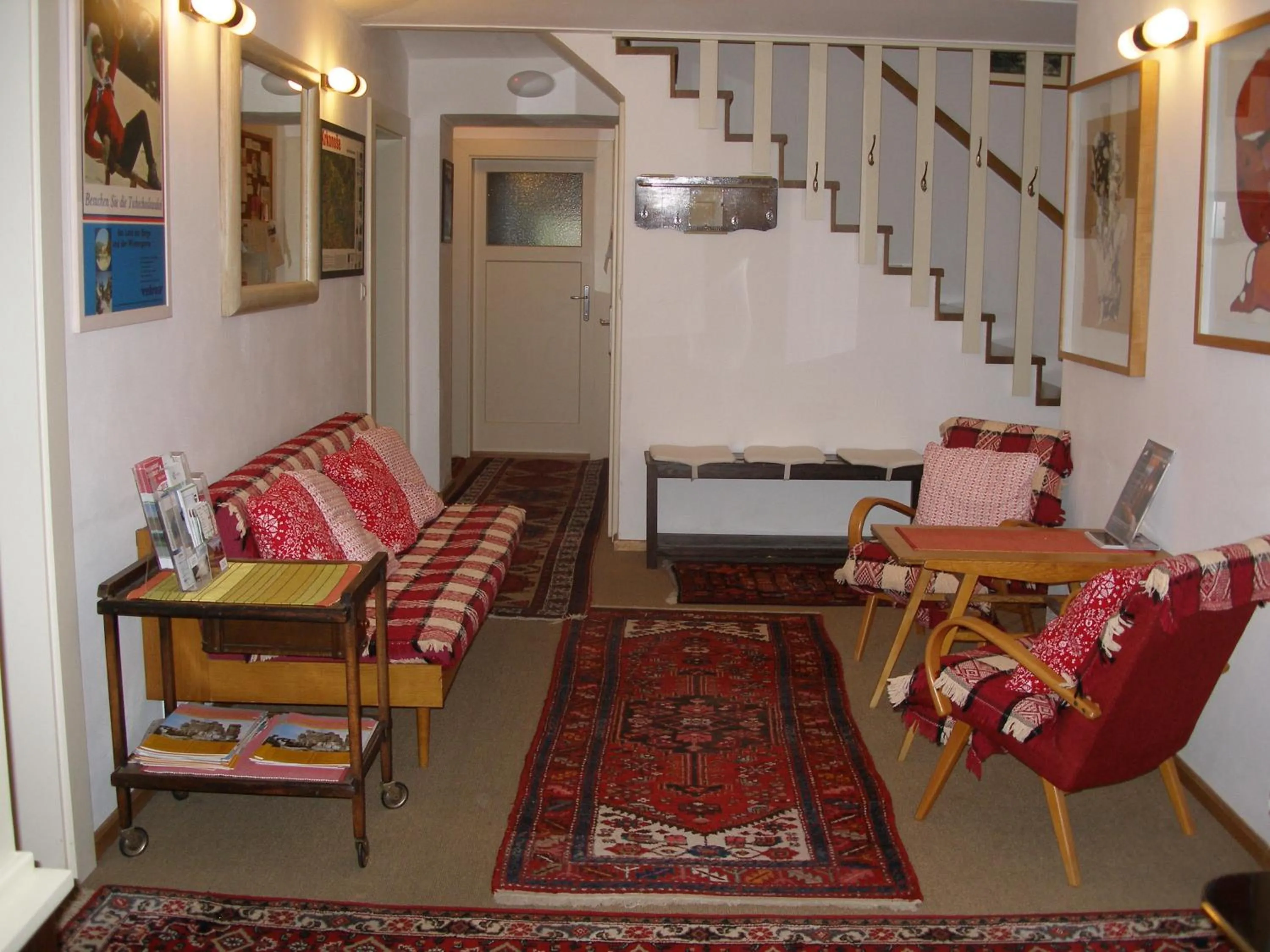 Lobby or reception in Pecka Penzion