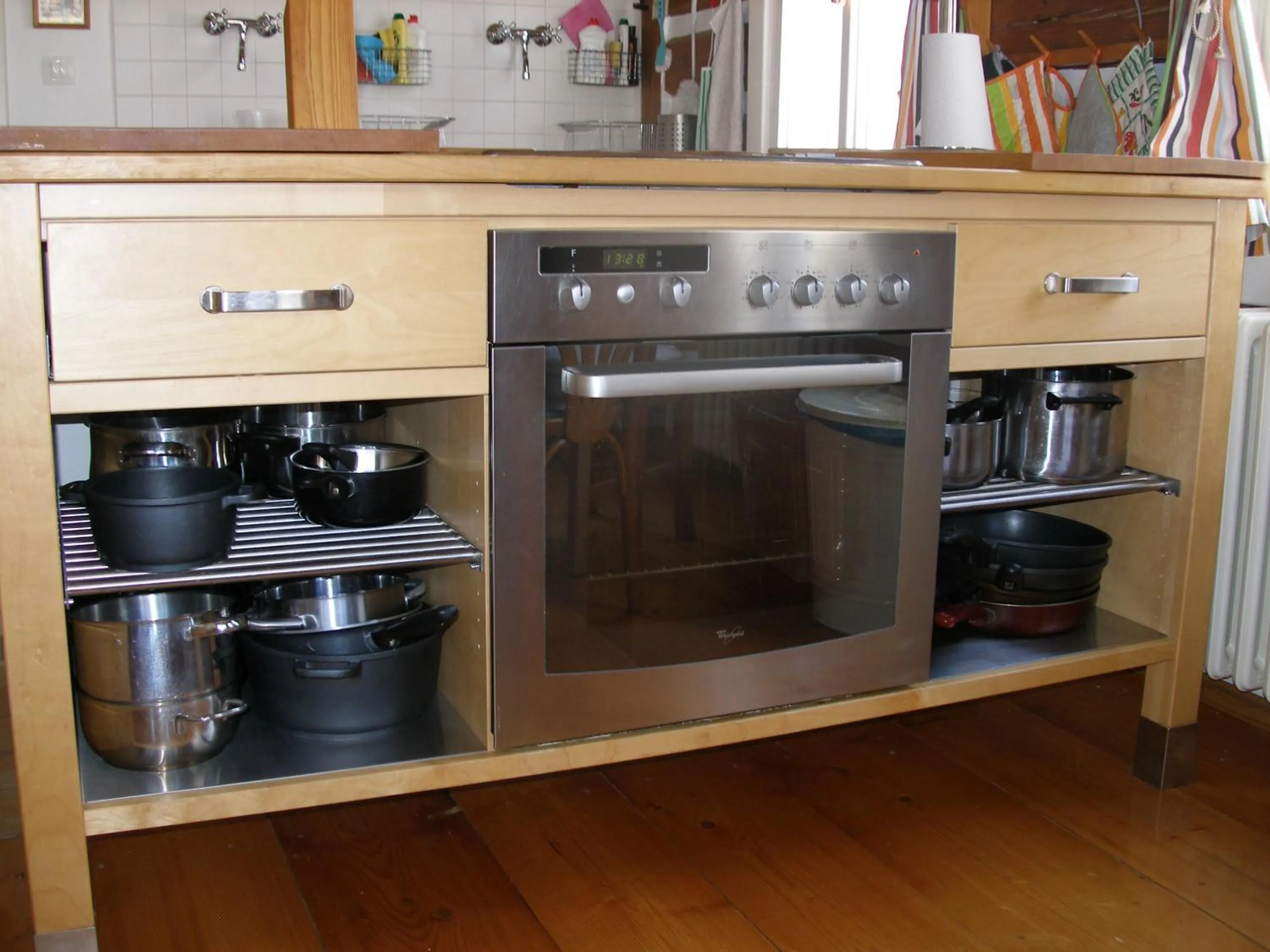 Kitchen or kitchenette in Pecka Penzion