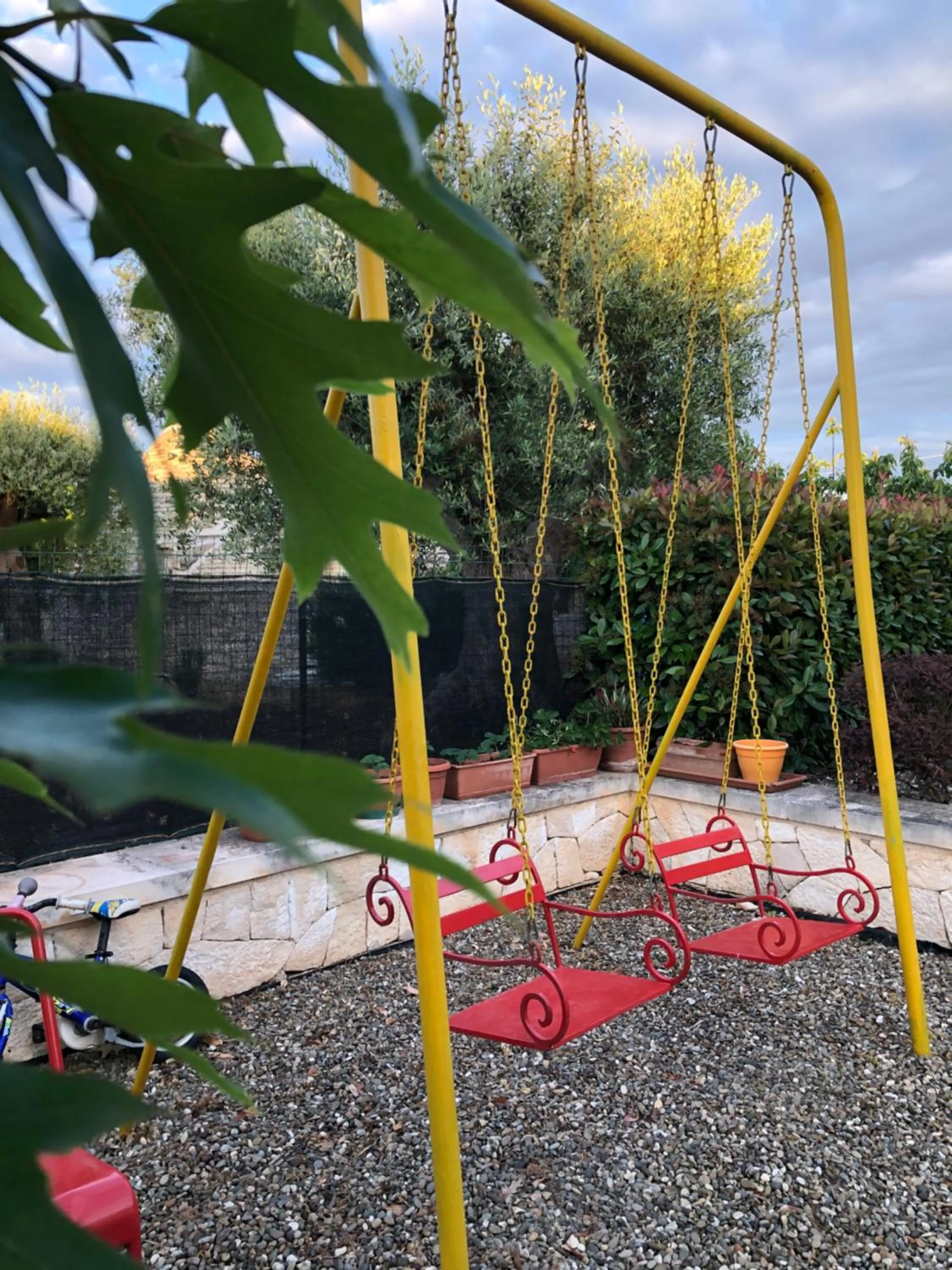 Children play ground in Casa delle Rondini