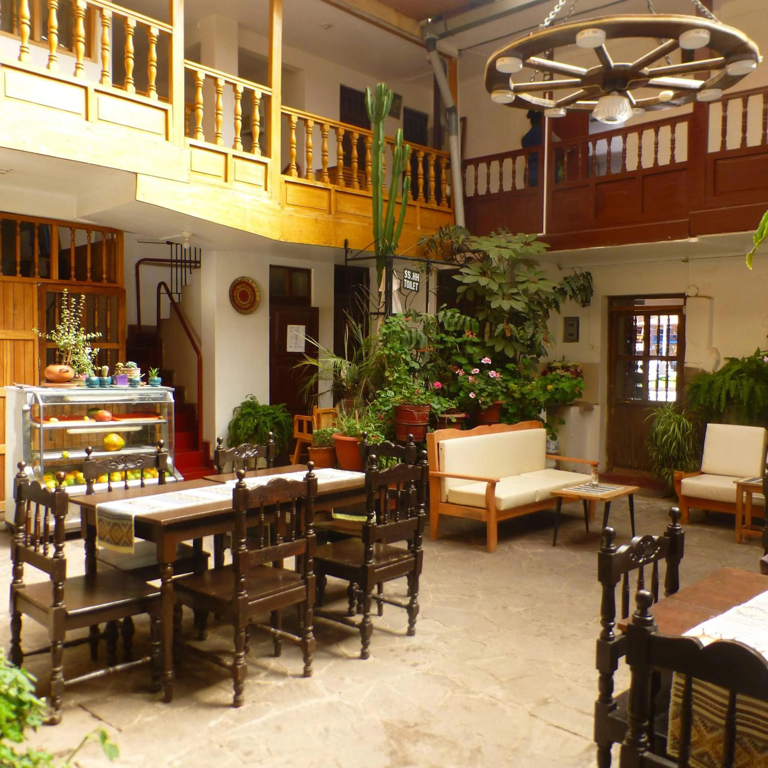 Patio in Hospedaje Samana Wasi Pisac