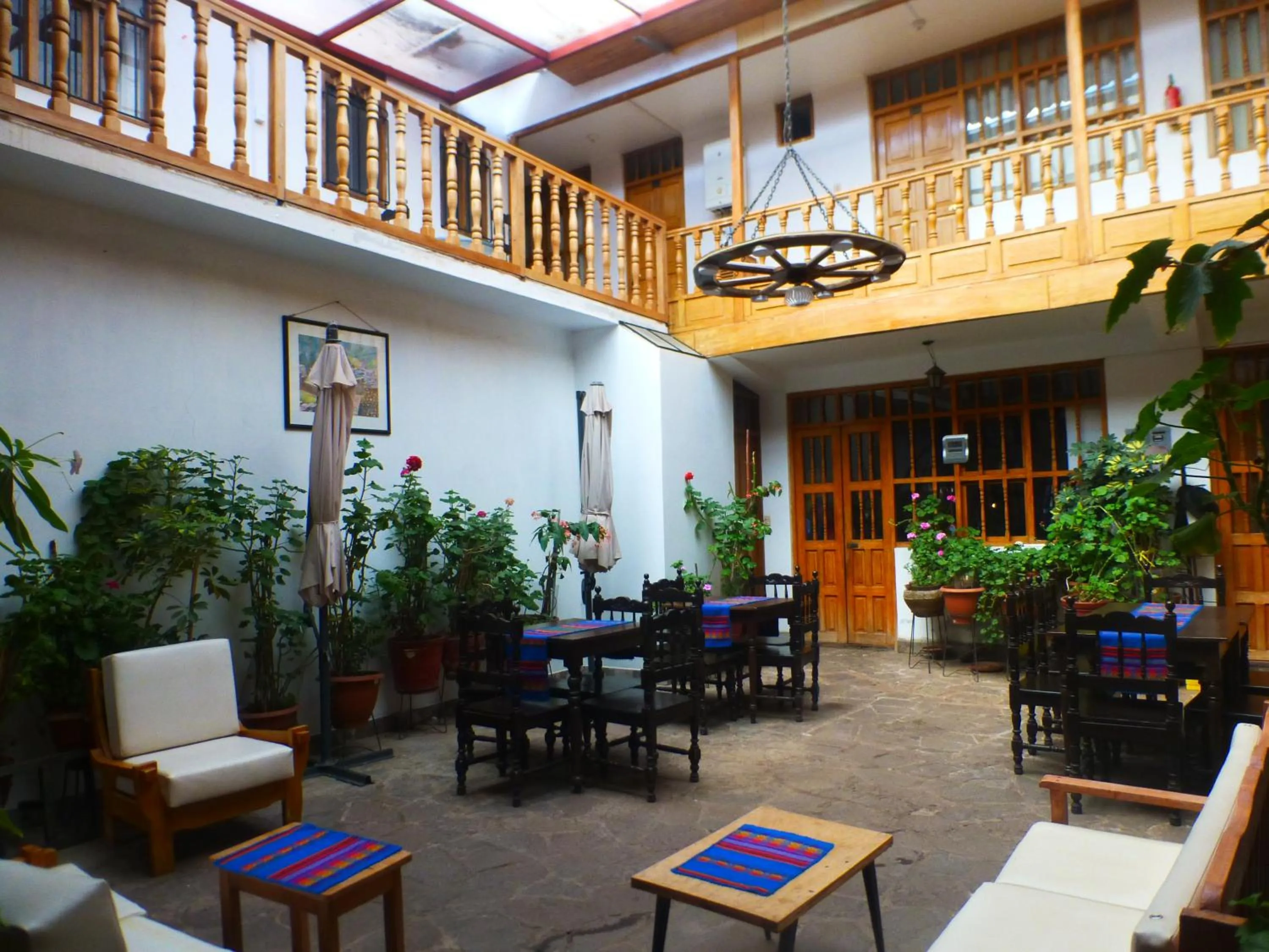 Patio in Hospedaje Samana Wasi Pisac