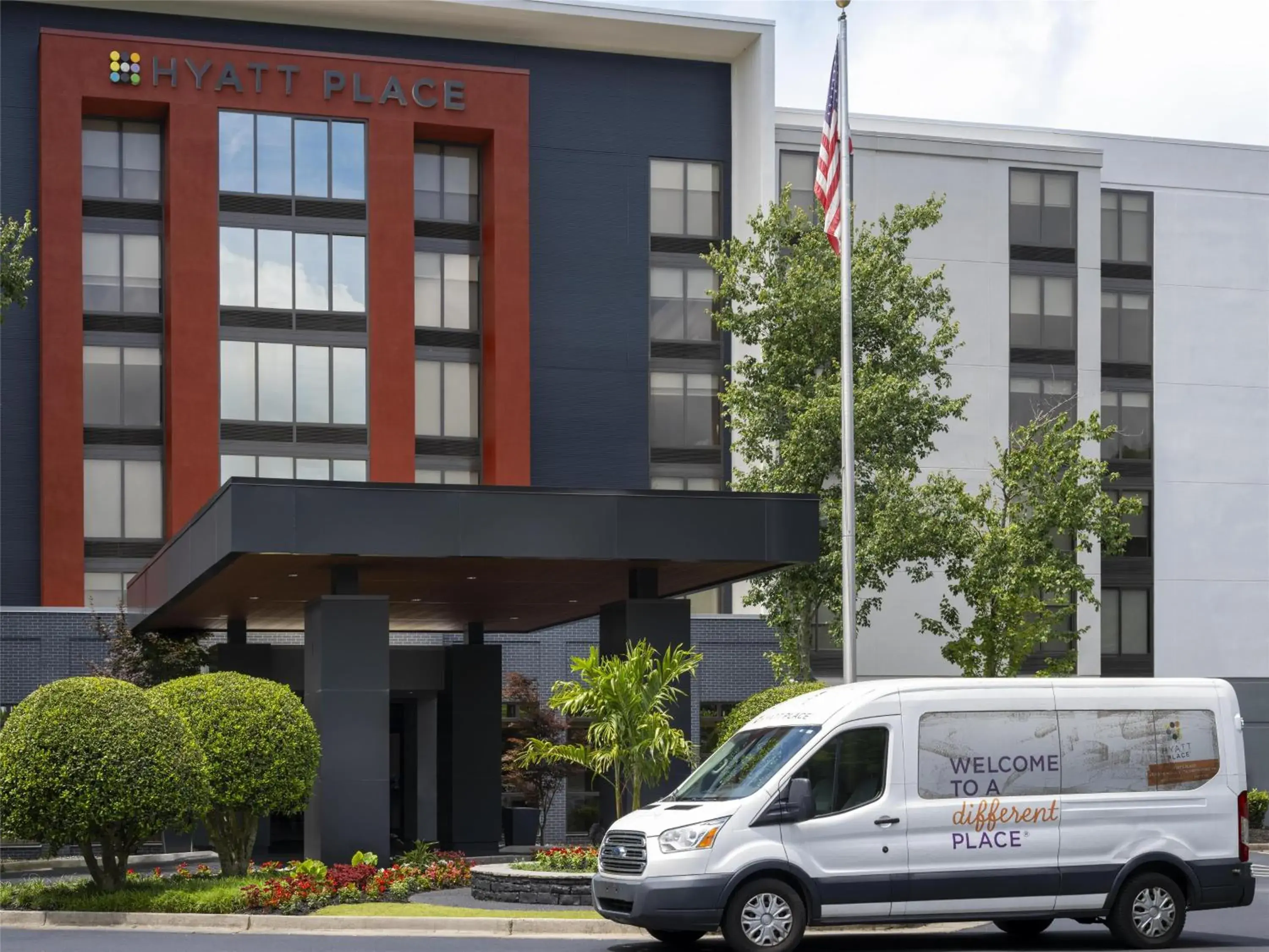 Property building in Hyatt Place Atlanta Alpharetta North Point Mall Property building in Hyatt Place Atlanta Alpharetta North Point Mall