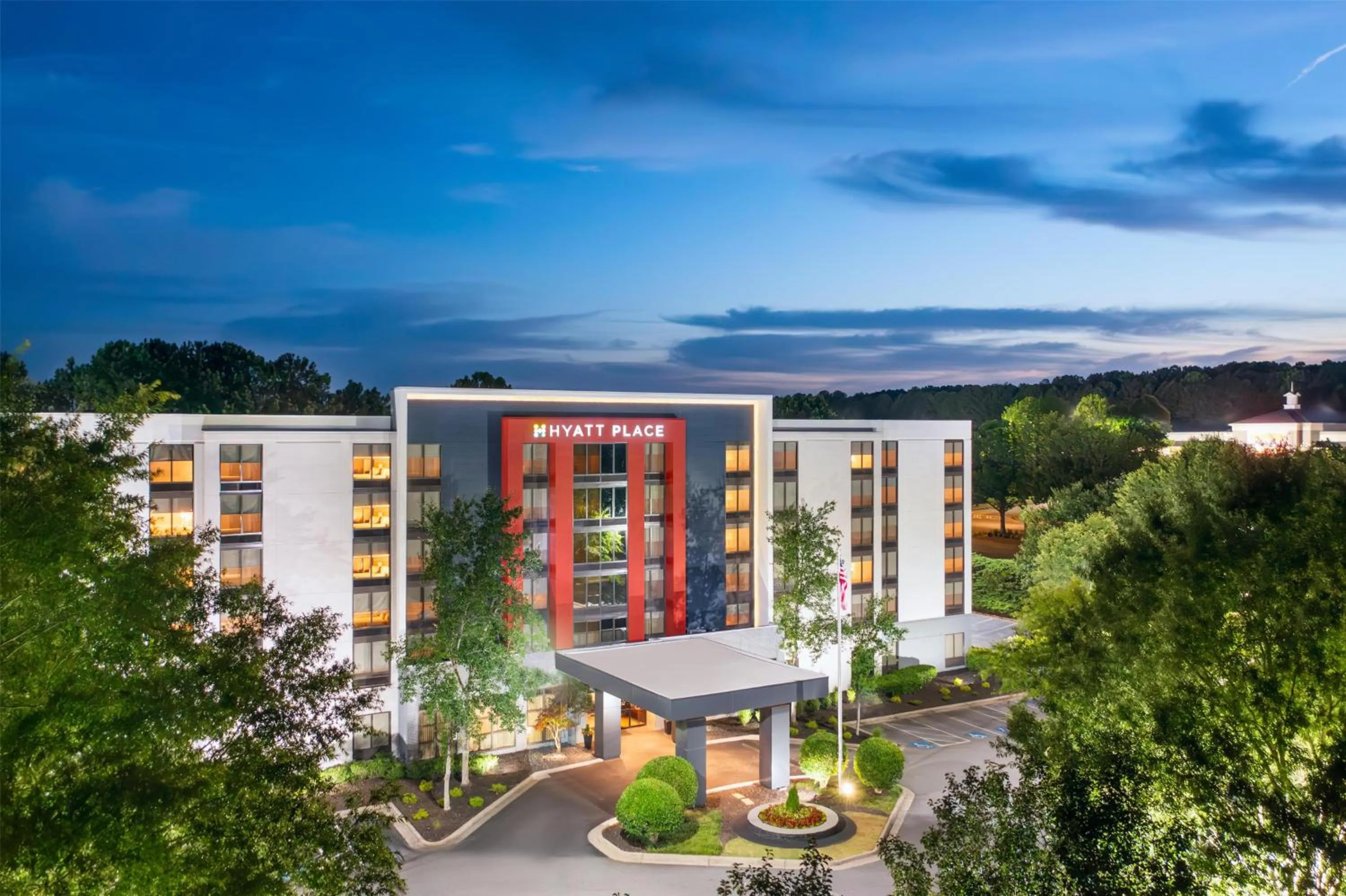 Property building in Hyatt Place Atlanta Alpharetta North Point Mall