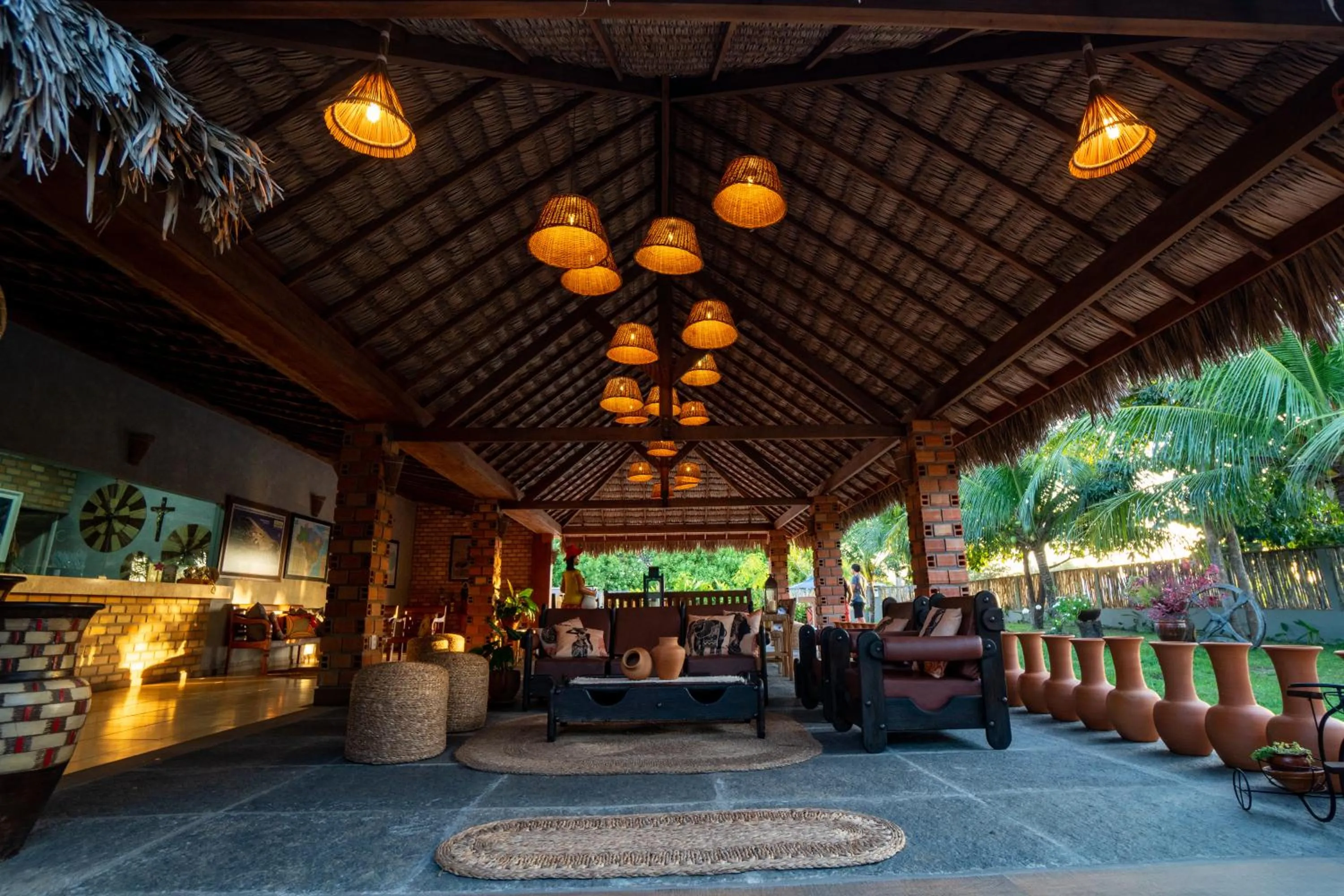 Balcony/Terrace in Hotel Pousada Rancho das Dunas