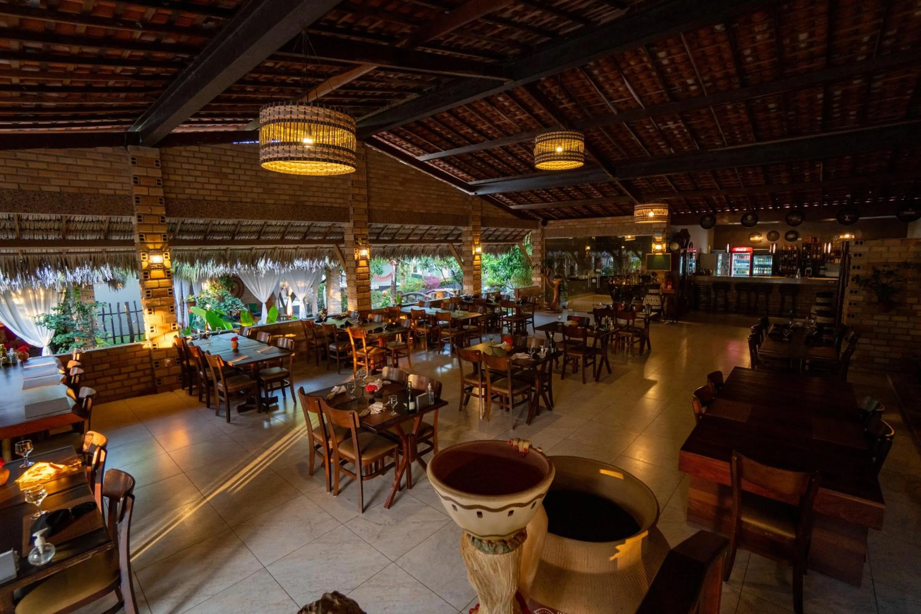Restaurant/places to eat in Hotel Pousada Rancho das Dunas