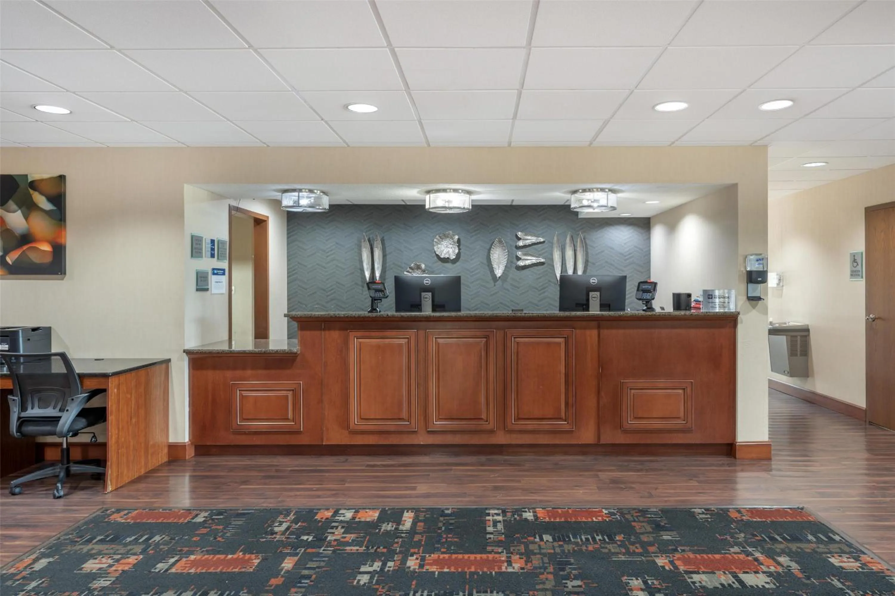 Lobby or reception in Best Western Delta Inn