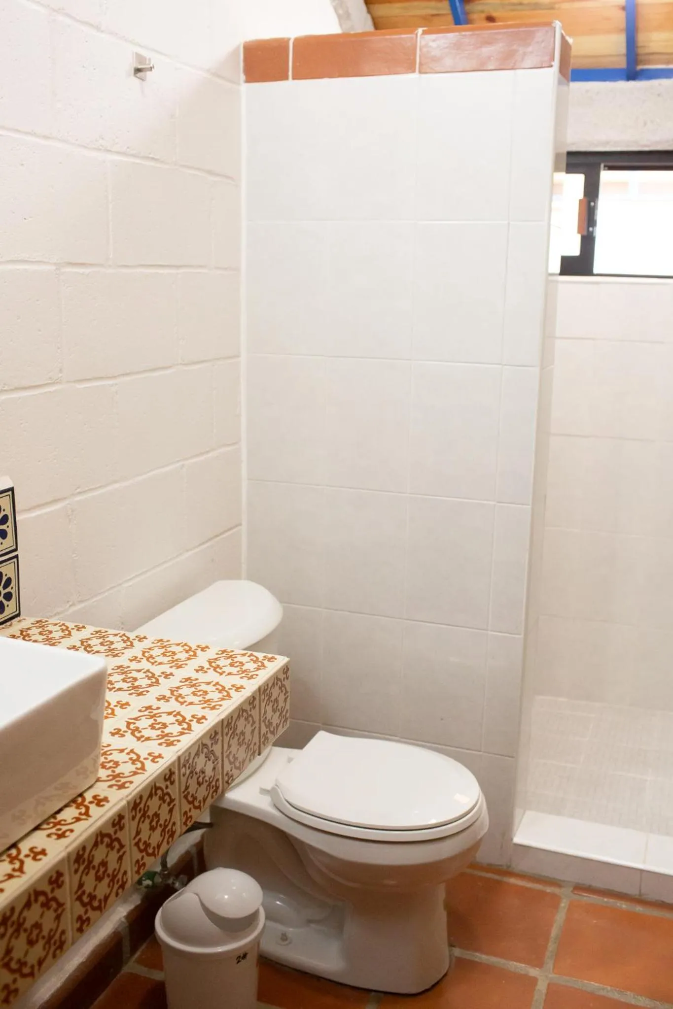 Shower in Cabañas Bungalos las Alazanas