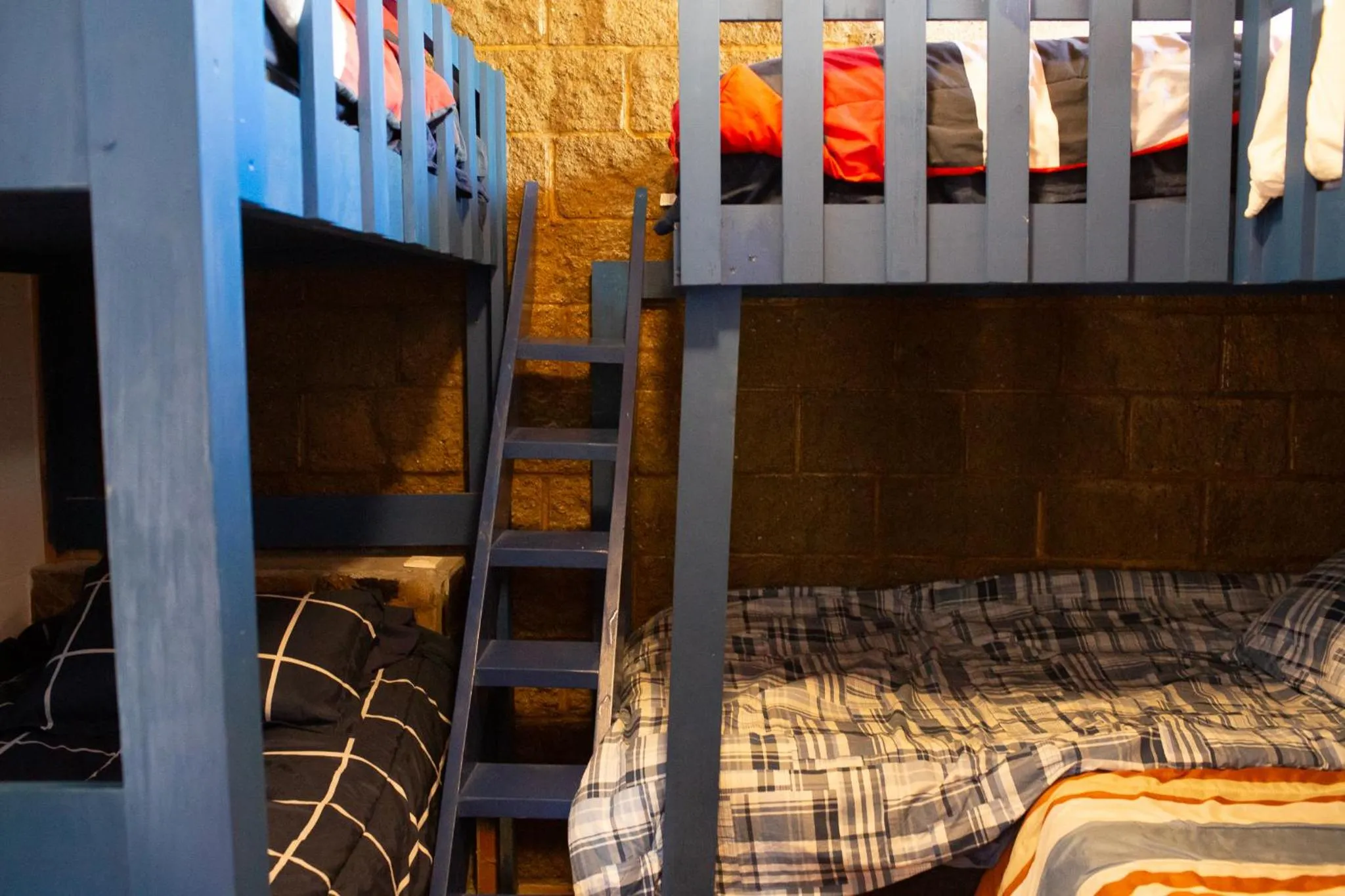 Bed in Cabañas Bungalos las Alazanas