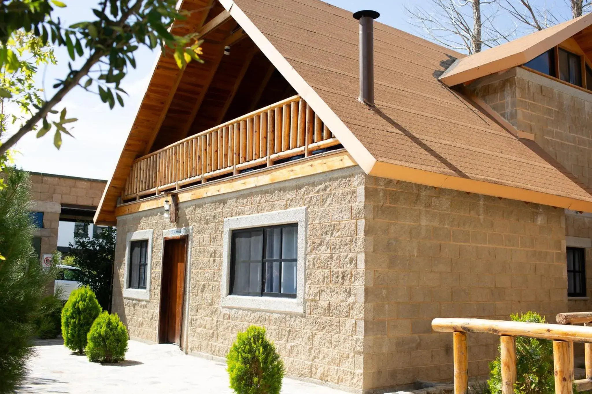 Facade/entrance in Cabañas Bungalos las Alazanas Facade/entrance in Cabañas Bungalos las Alazanas