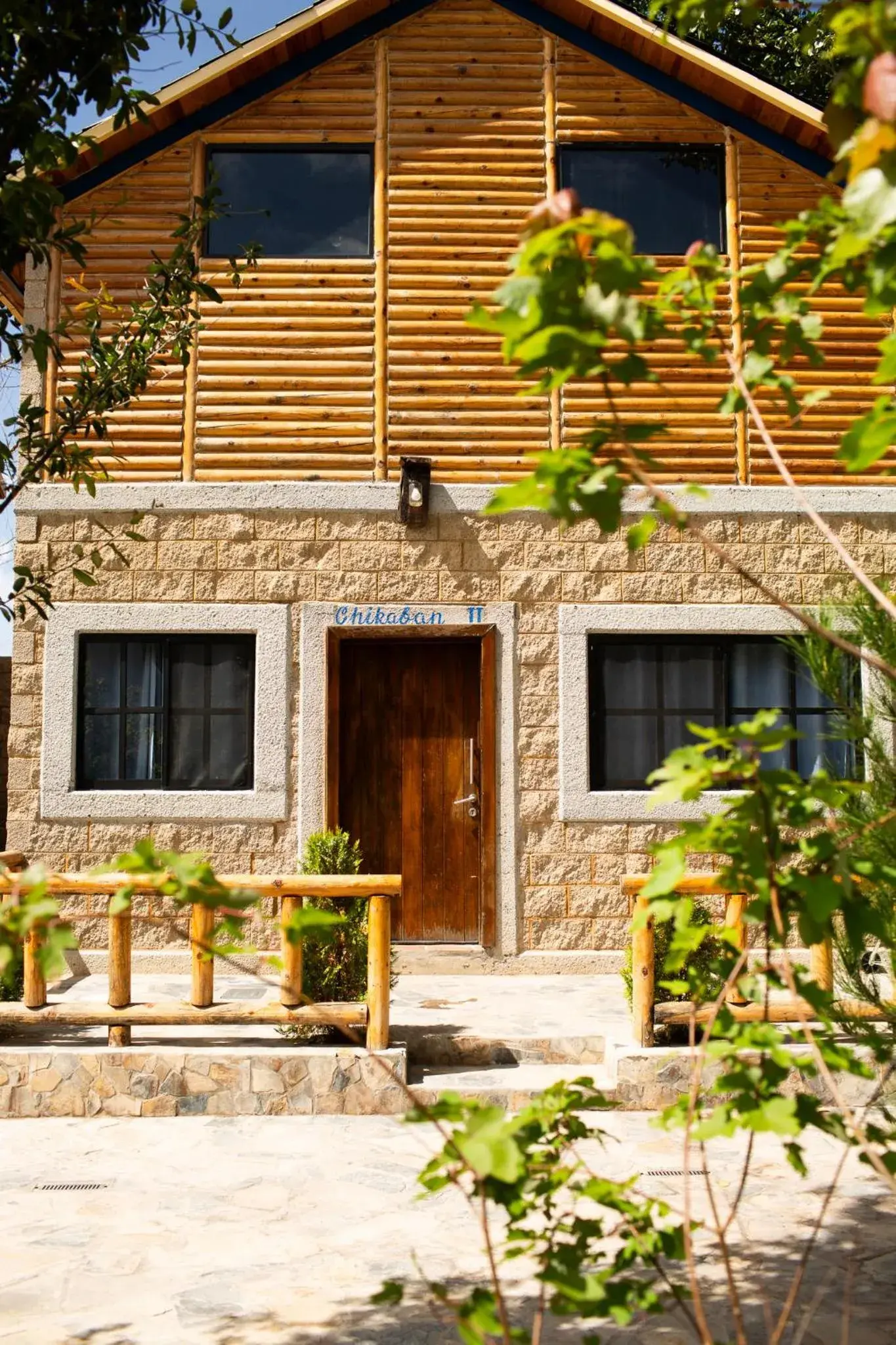 Facade/entrance in Cabañas Bungalos las Alazanas Facade/entrance in Cabañas Bungalos las Alazanas