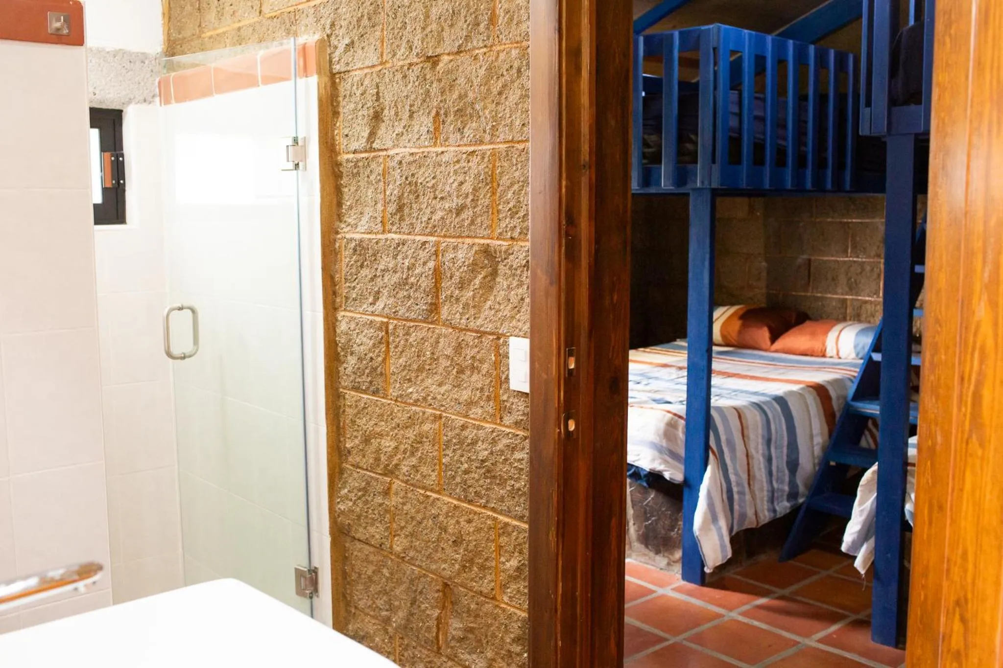 Bedroom, Bed in Cabañas Bungalos las Alazanas