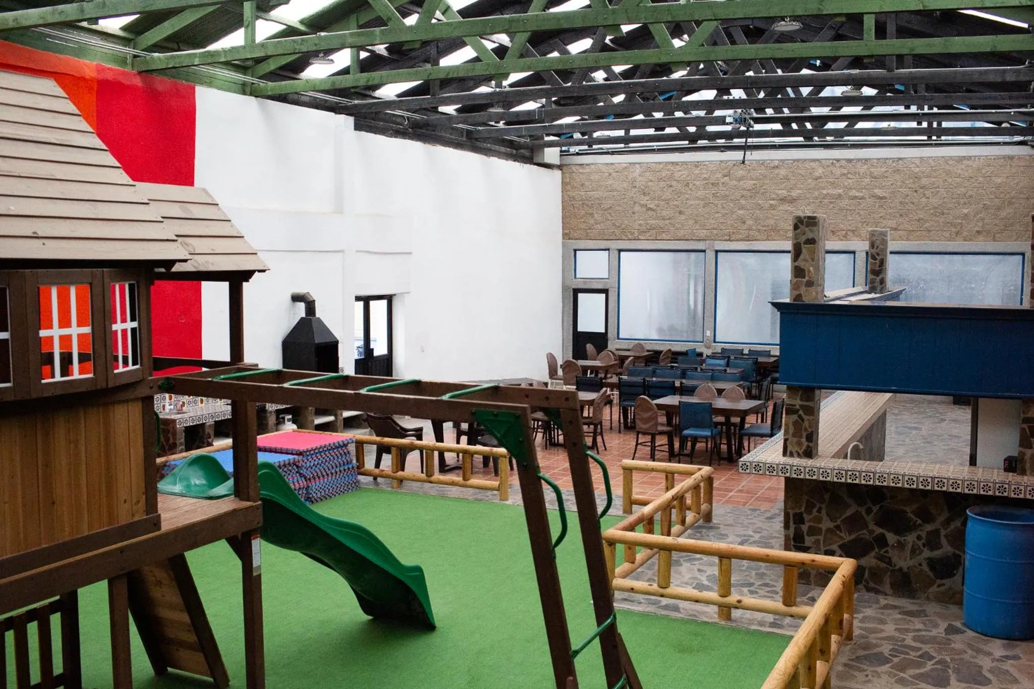 Game Room in Cabañas Bungalos las Alazanas