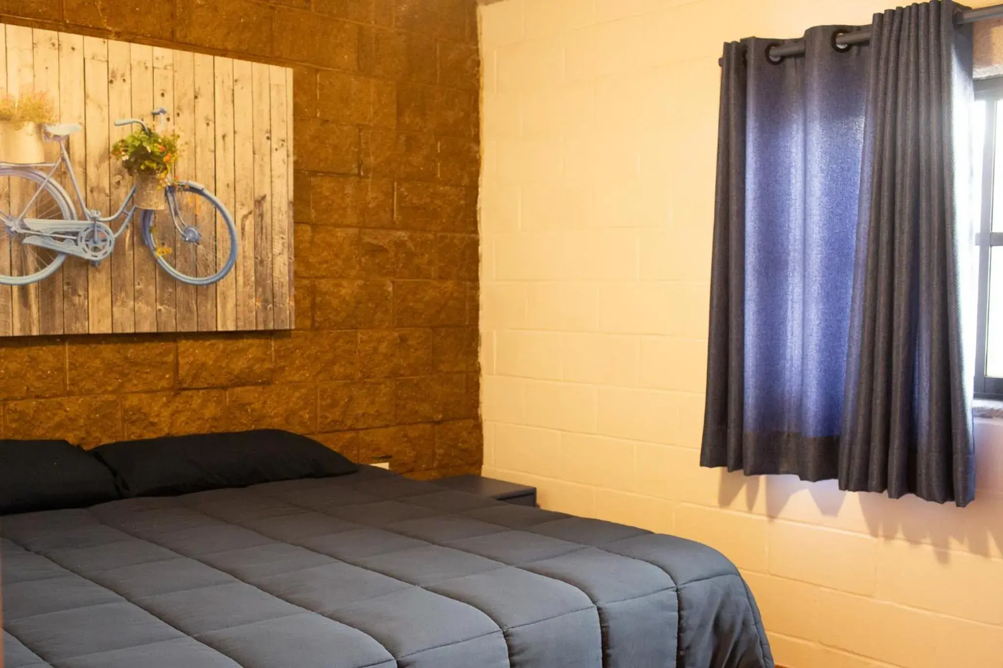 Bed in Cabañas Bungalos las Alazanas Bed in Cabañas Bungalos las Alazanas