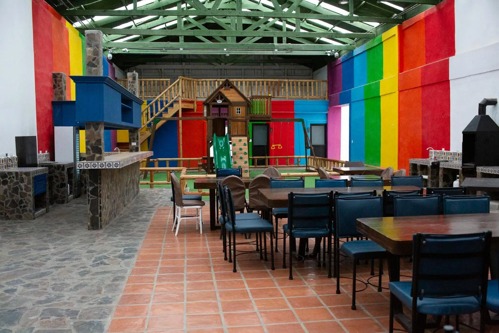 Game Room in Cabañas Bungalos las Alazanas