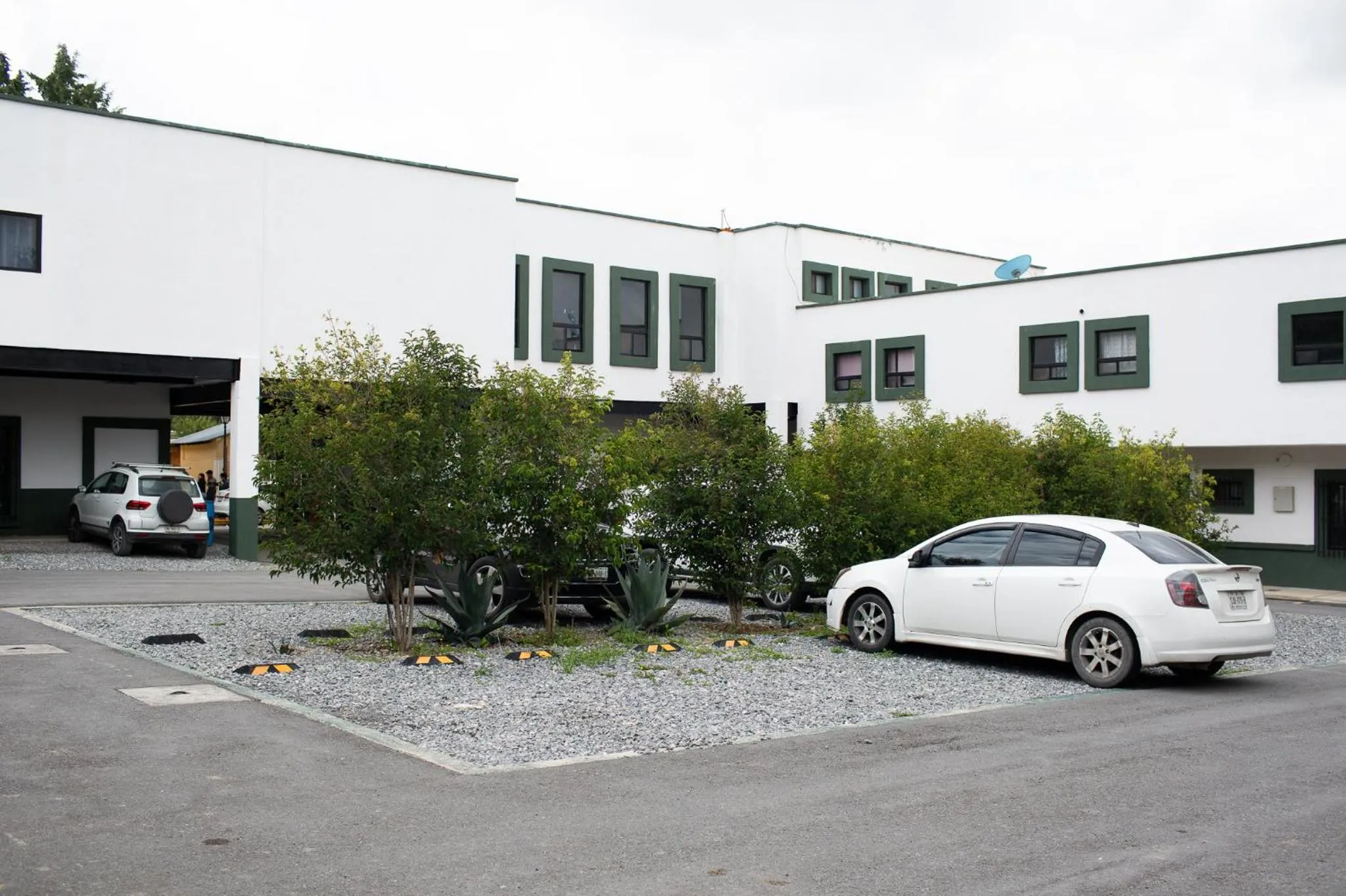 Parking in Cabañas Bungalos las Alazanas