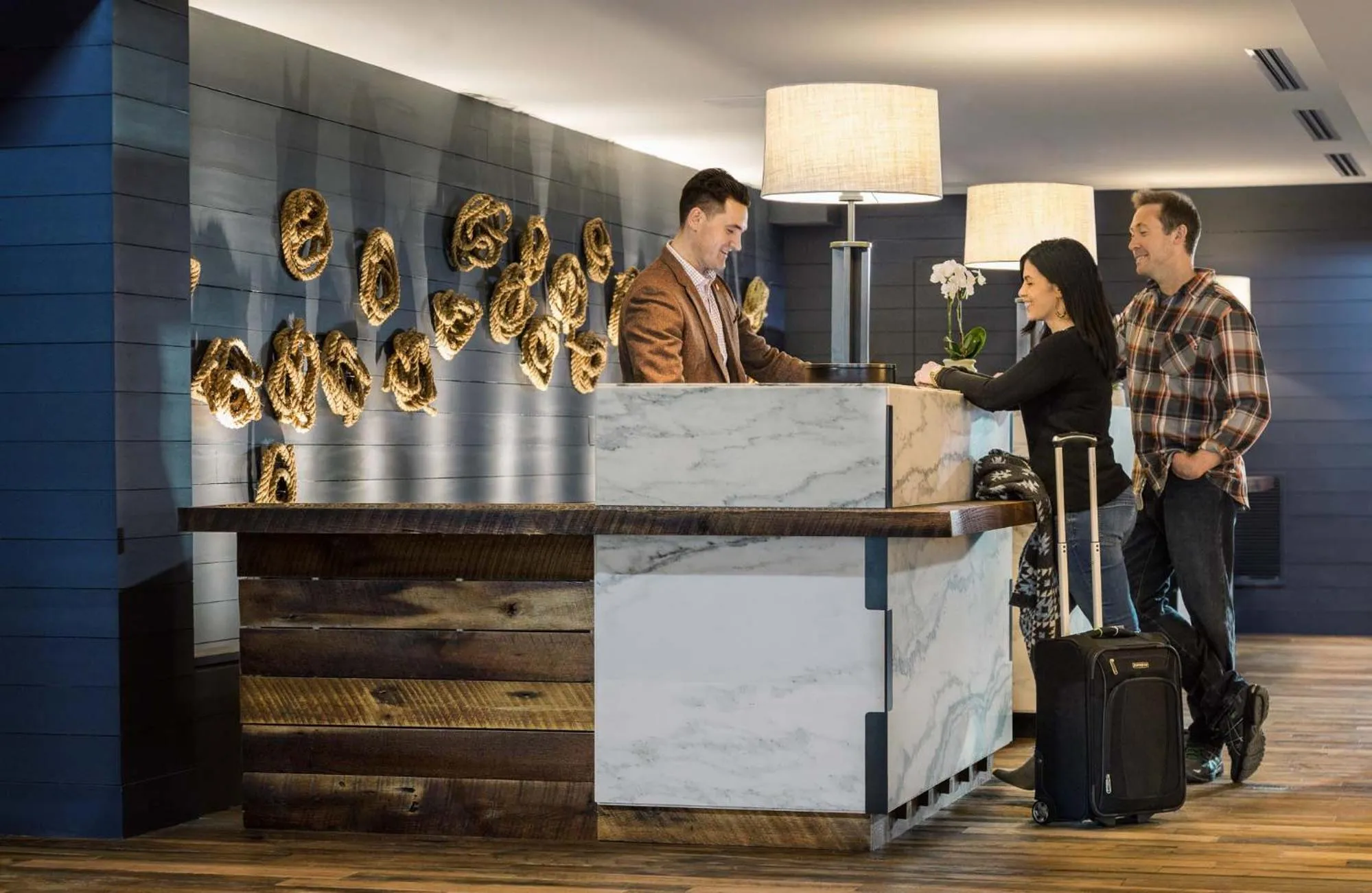 Staff in Cliff House Maine