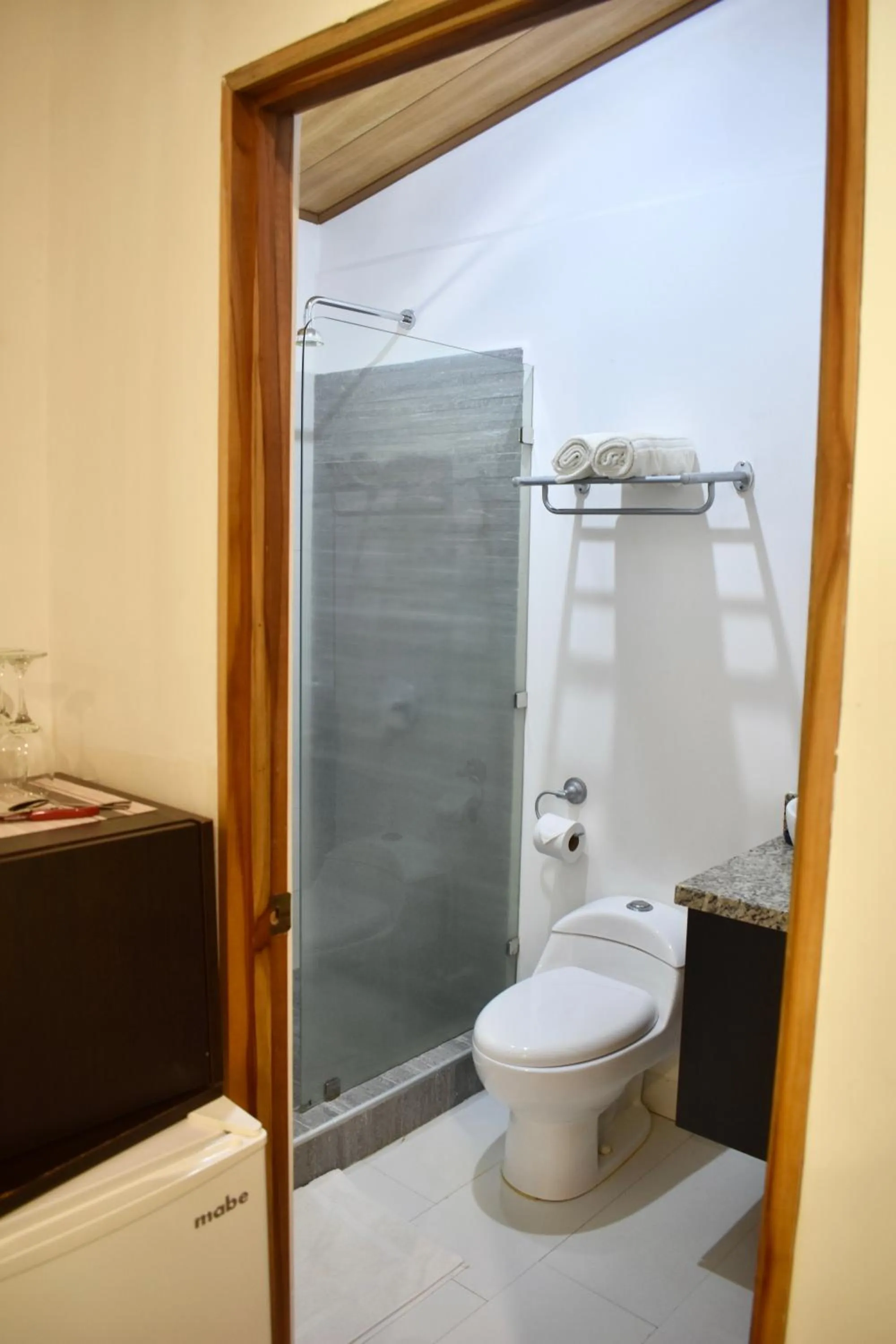 Shower in Fuego Lodge