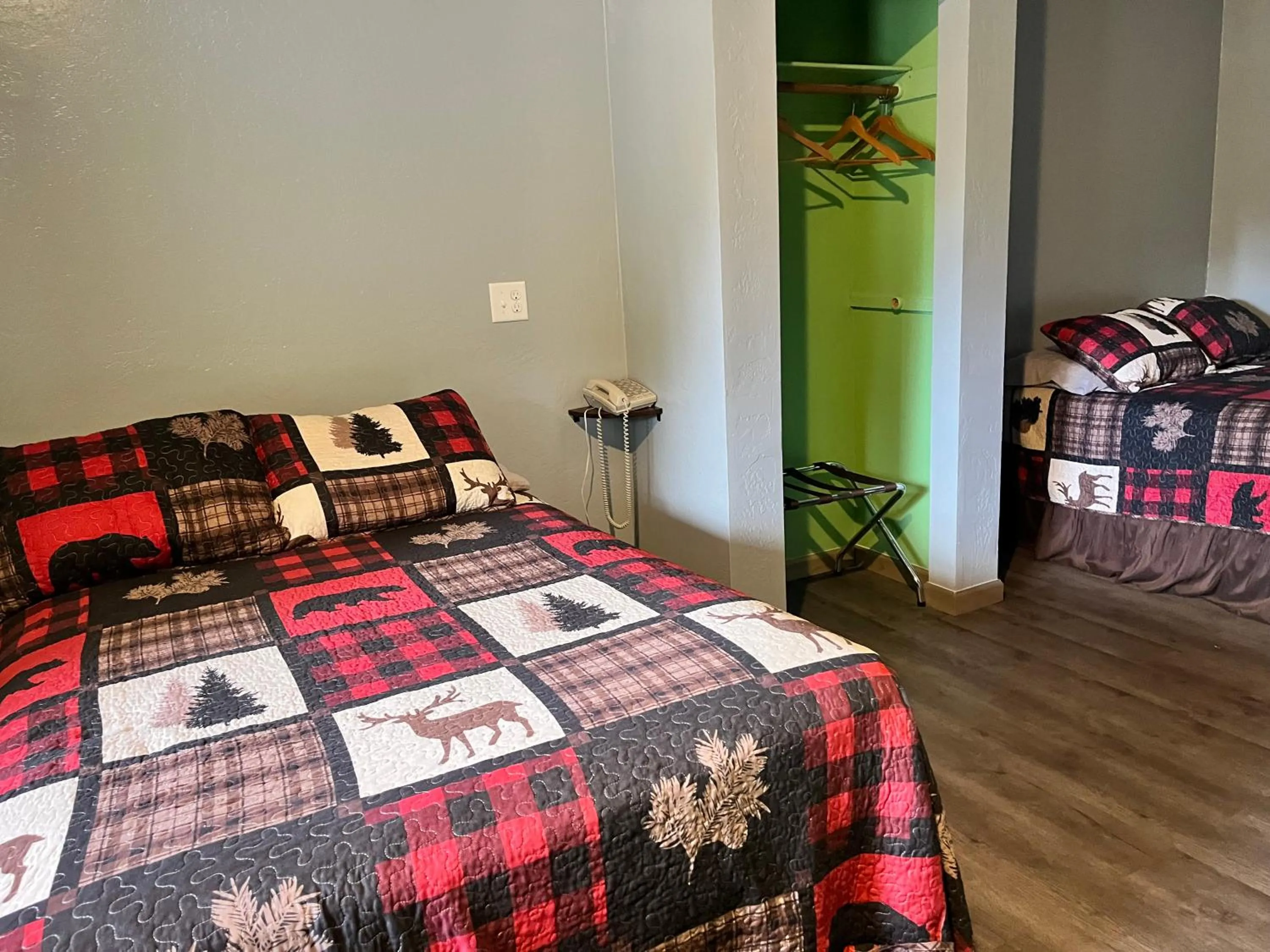 Bed in Dean Creek Resort