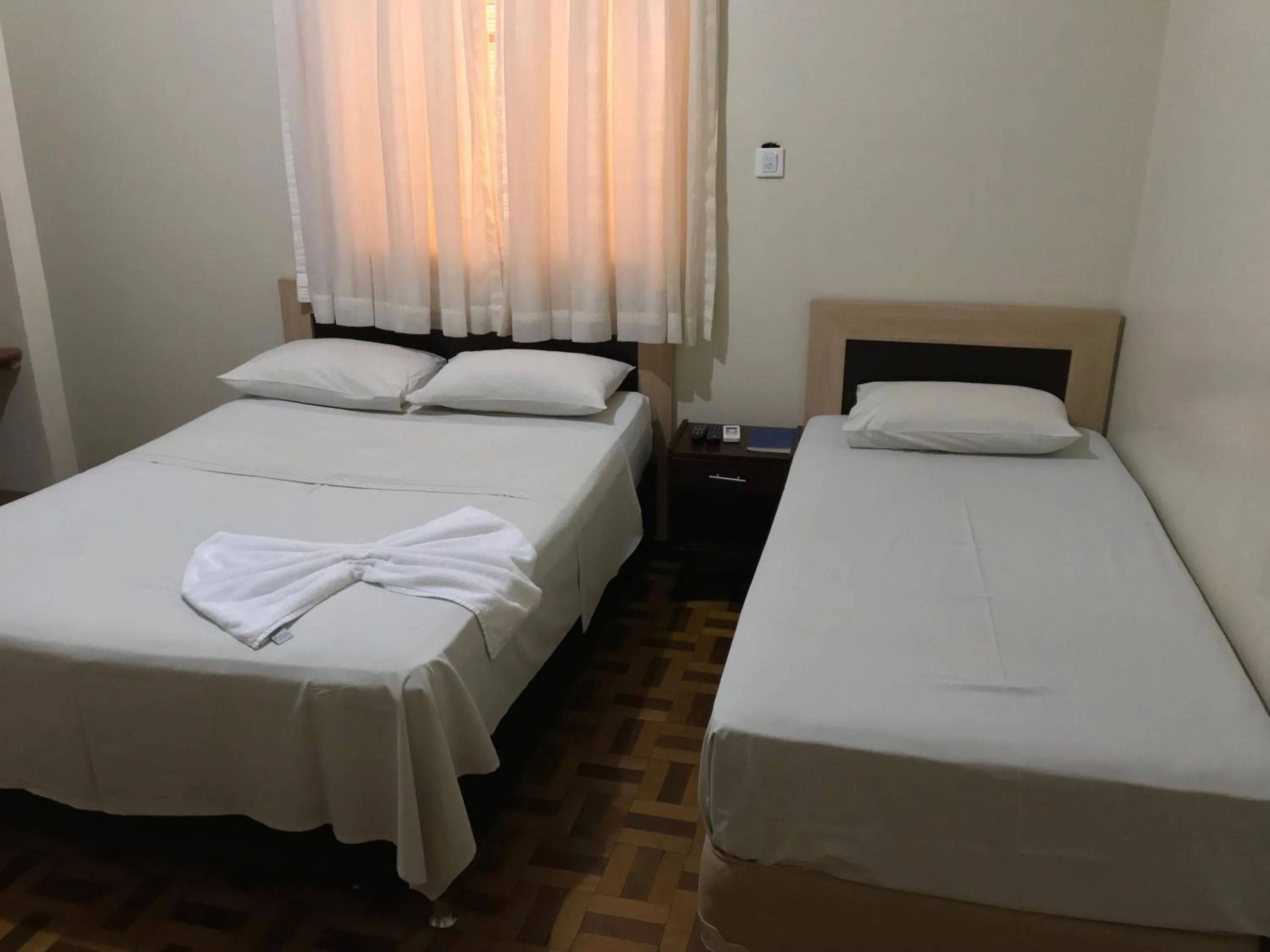 Bed in Hotel Figueira Palace
