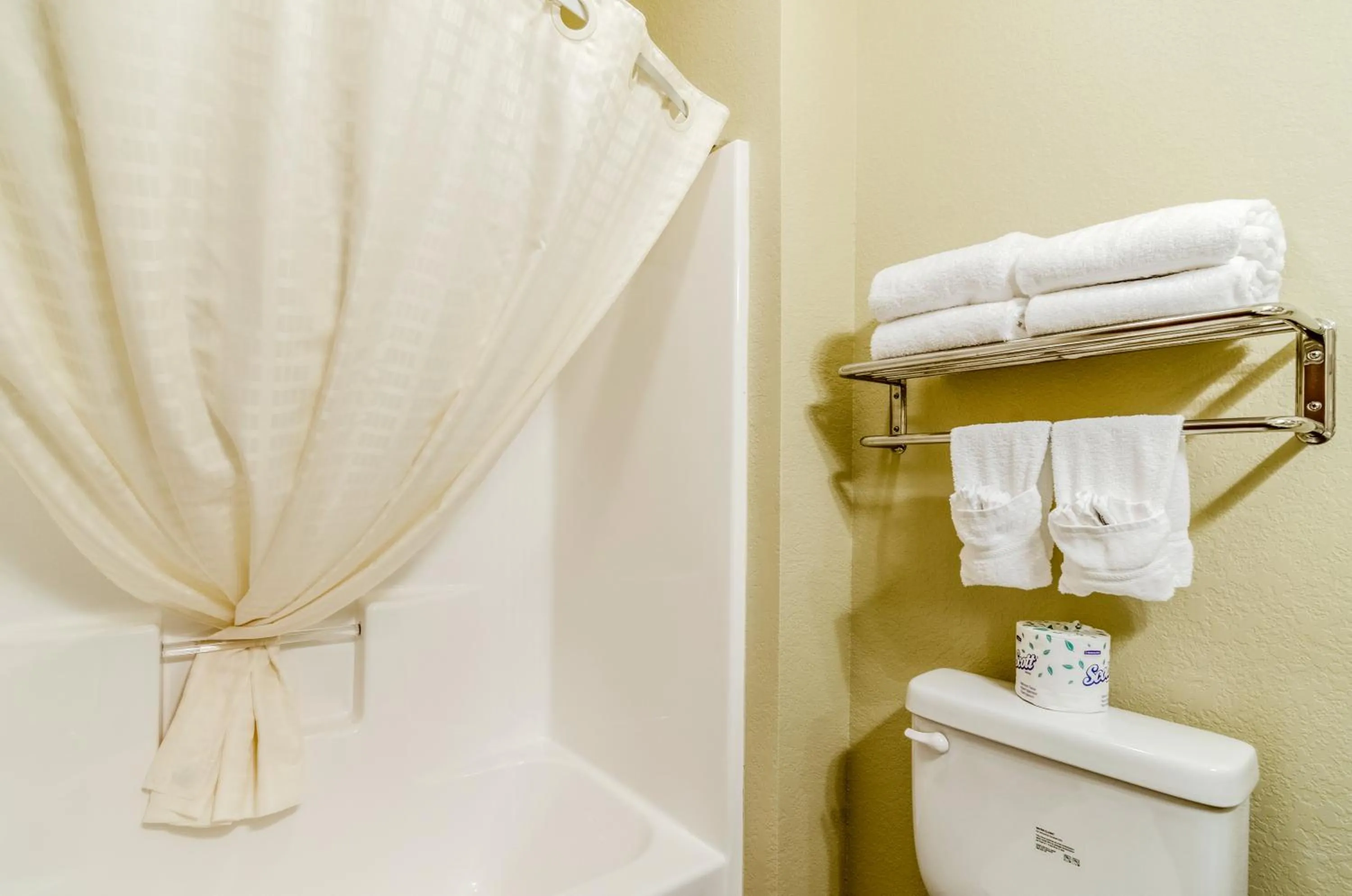 Shower in Cobblestone Inn & Suites-Kersey