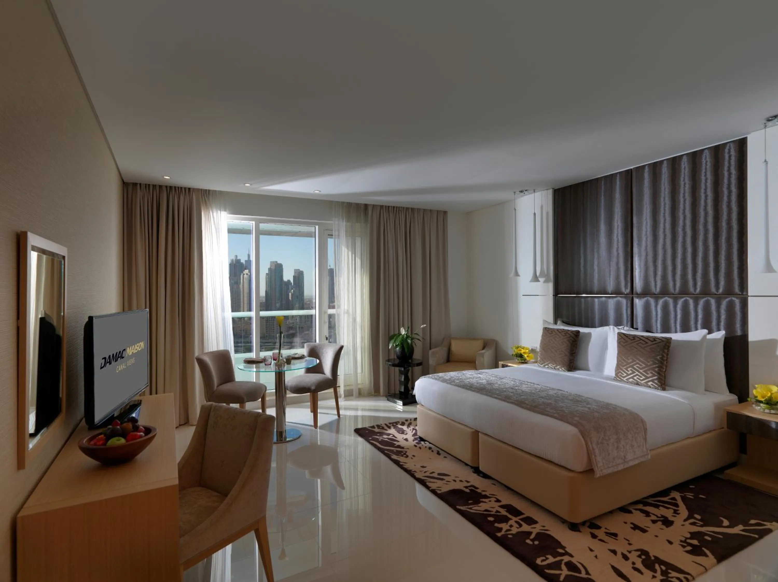 Bedroom, Bed in DAMAC Maison Canal Views