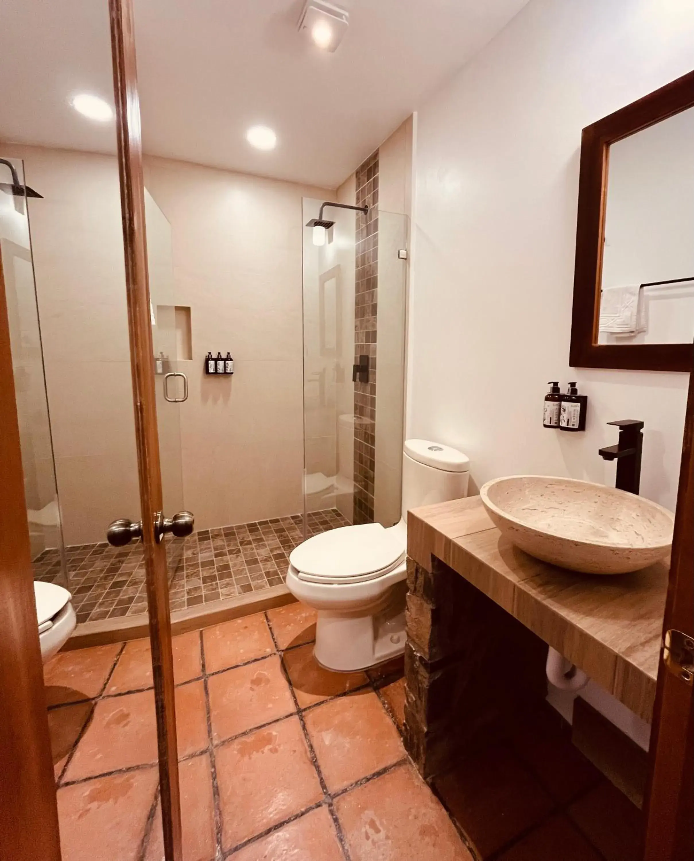 Double Room in Hotel El Aguila, Villa del Carbón Double Room in Hotel El Aguila, Villa del Carbón