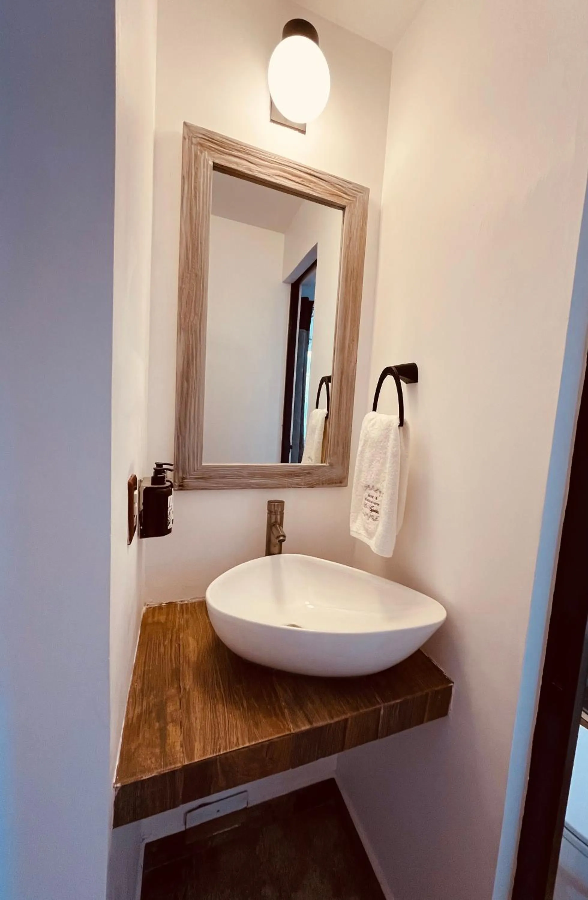 Bathroom in Hotel El Aguila, Villa del Carbón