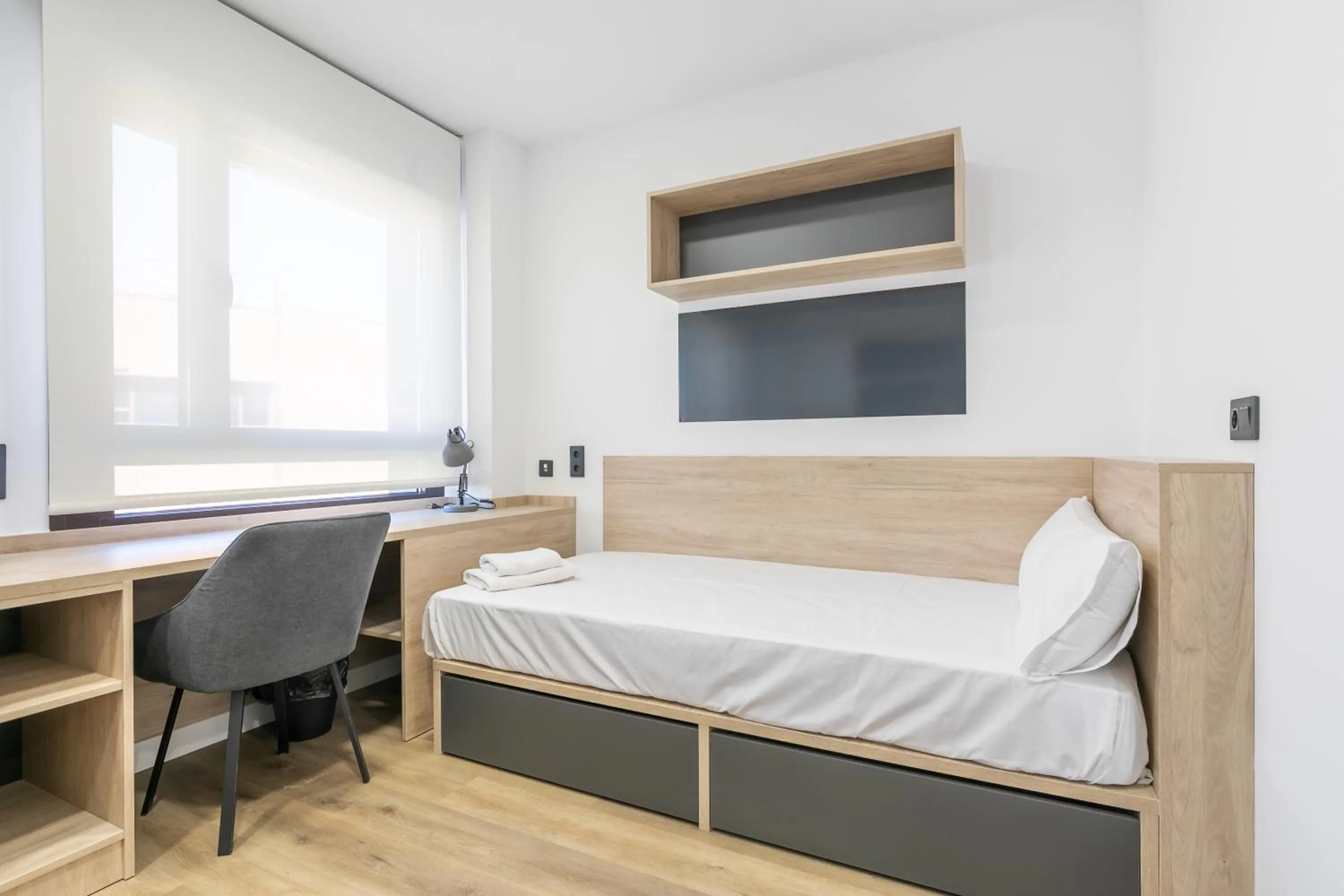 Bed in Micampus Manuel Tovar 6 Student Residence