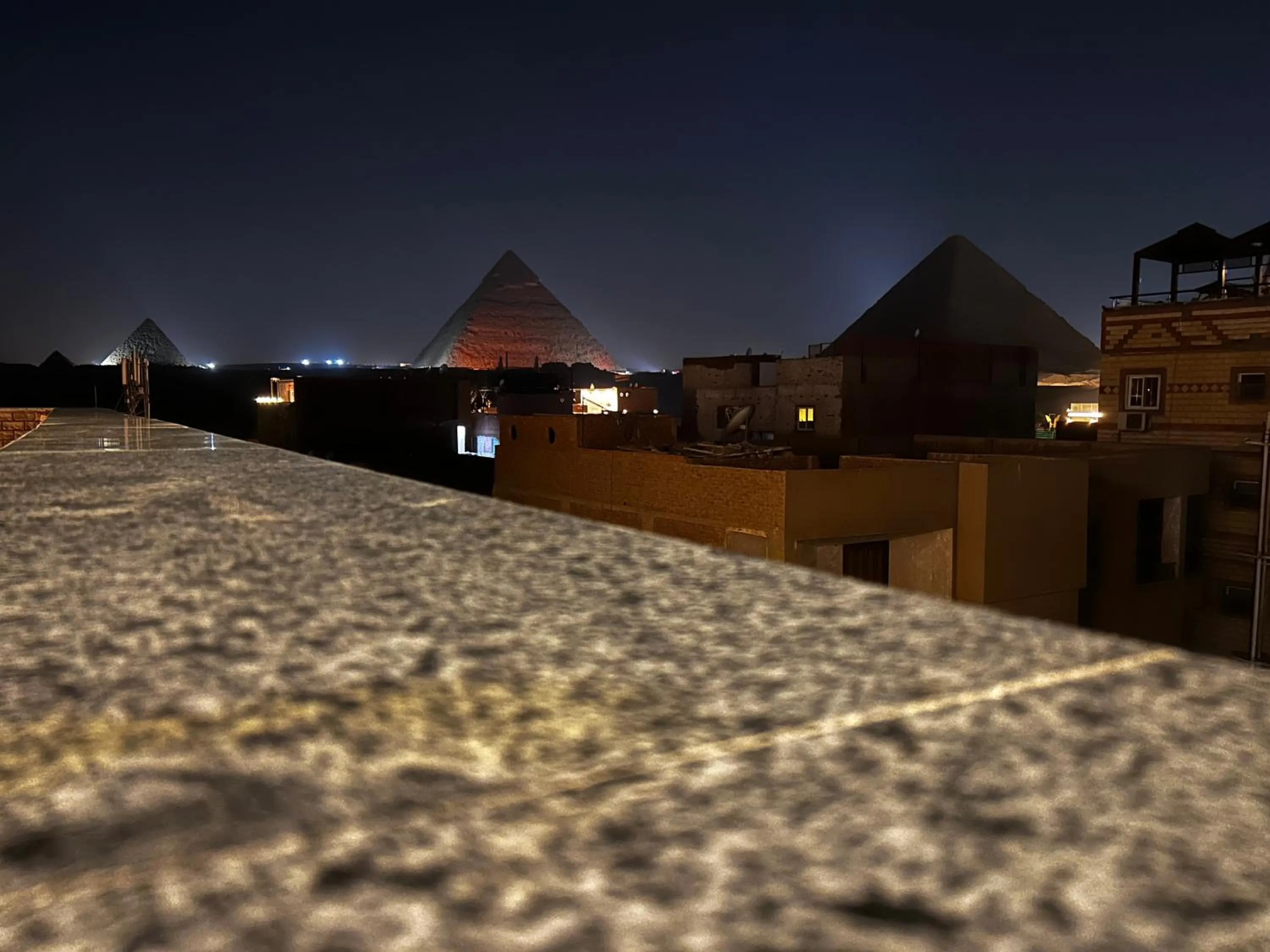 Night in Nun Pyramids INN