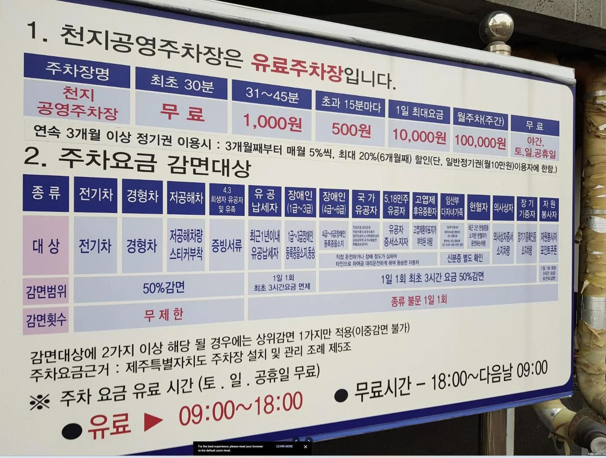Parking in Slow Citi Guest House -슬로시티게스트하우스