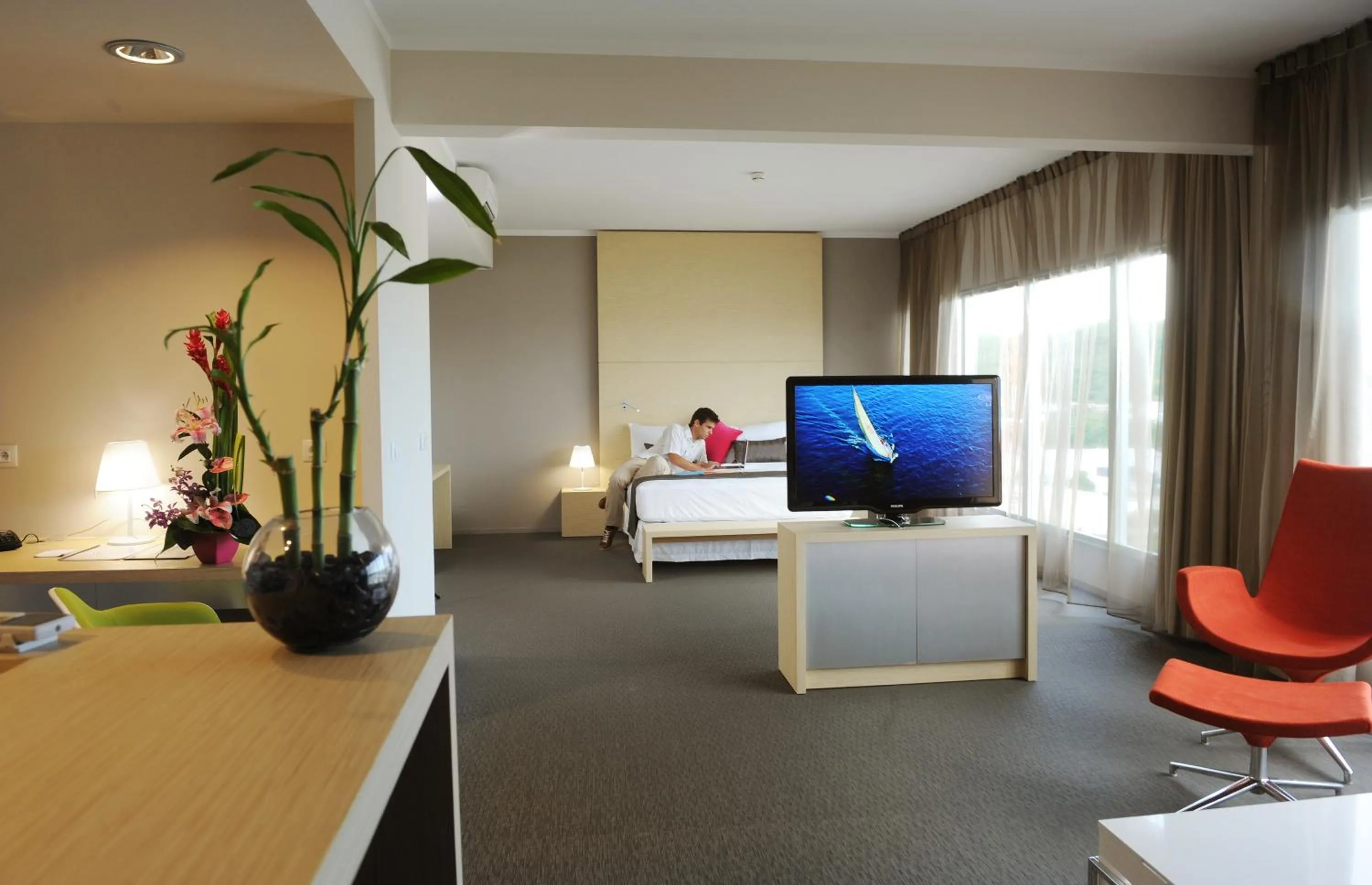 Photo of the whole room in Hôtel du Centre