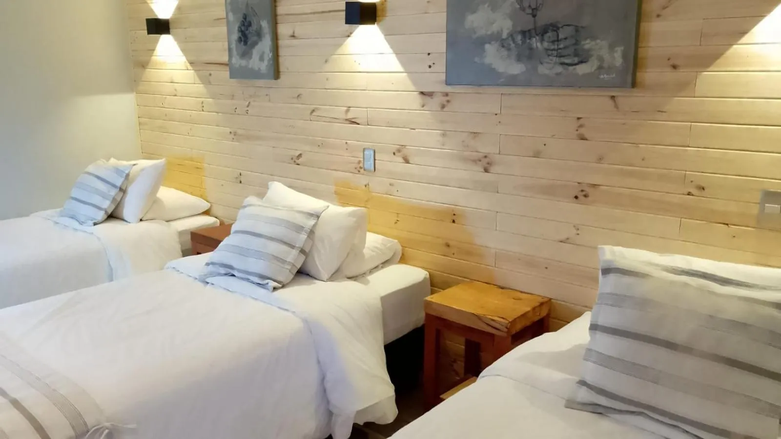 Bed in Hotel Bacaris