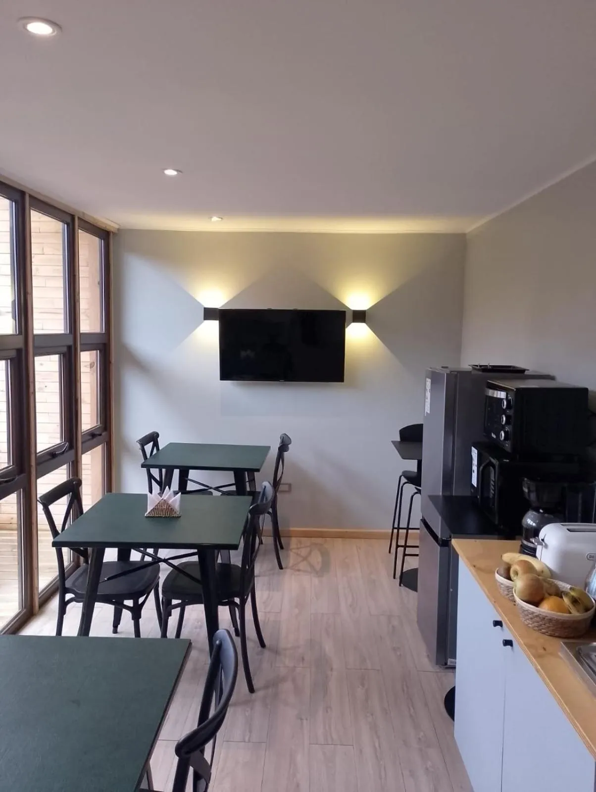 Kitchen or kitchenette in Hotel Bacaris