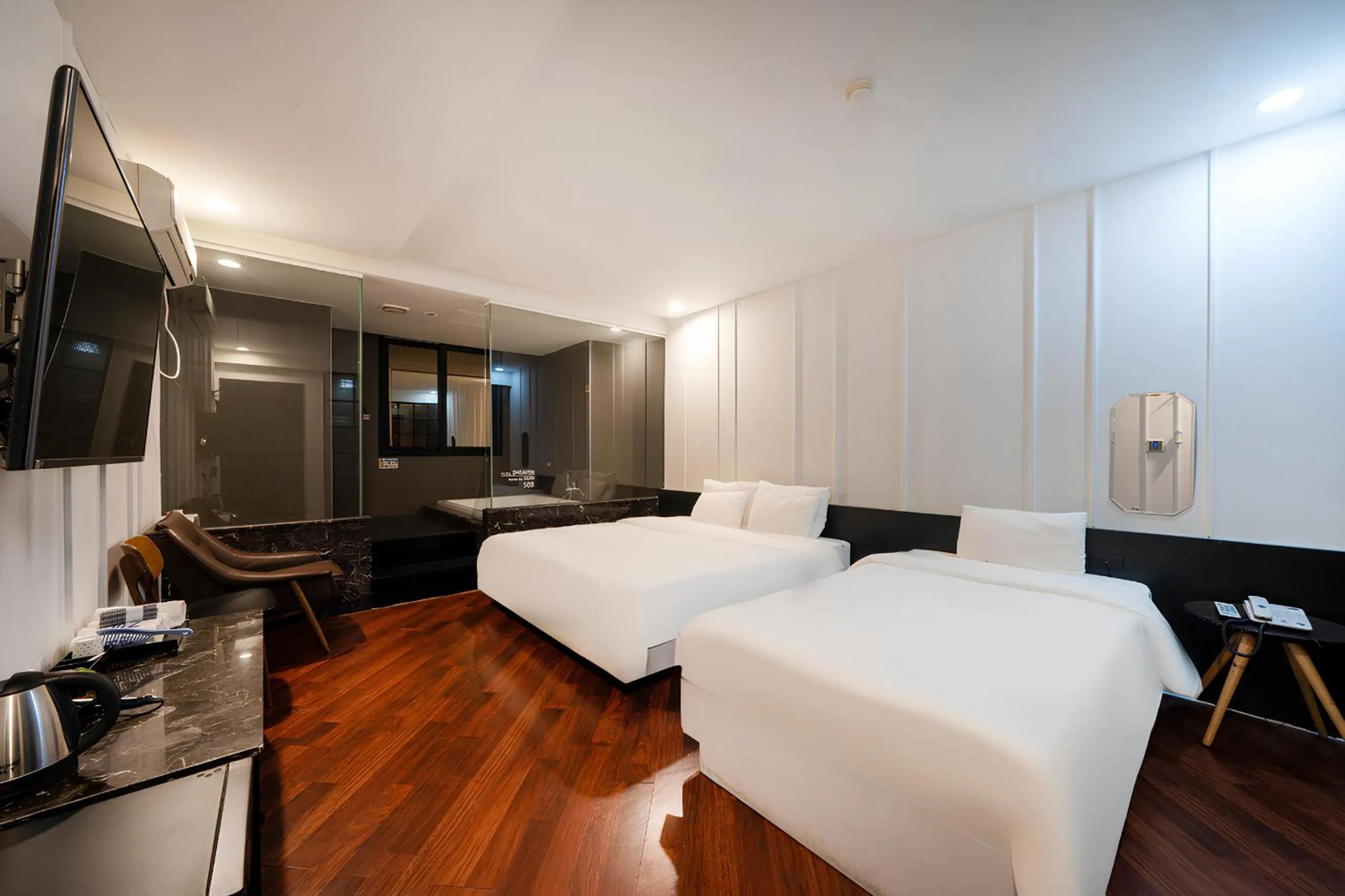 Bed in 2 Heaven Hotel Seomyeon