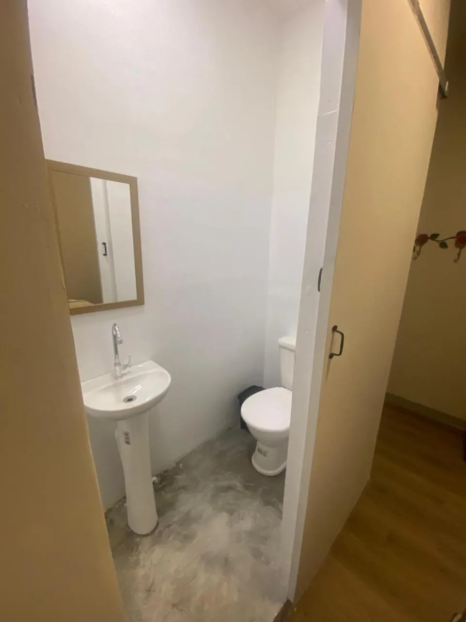 Toilet in Hostel Mineirinho