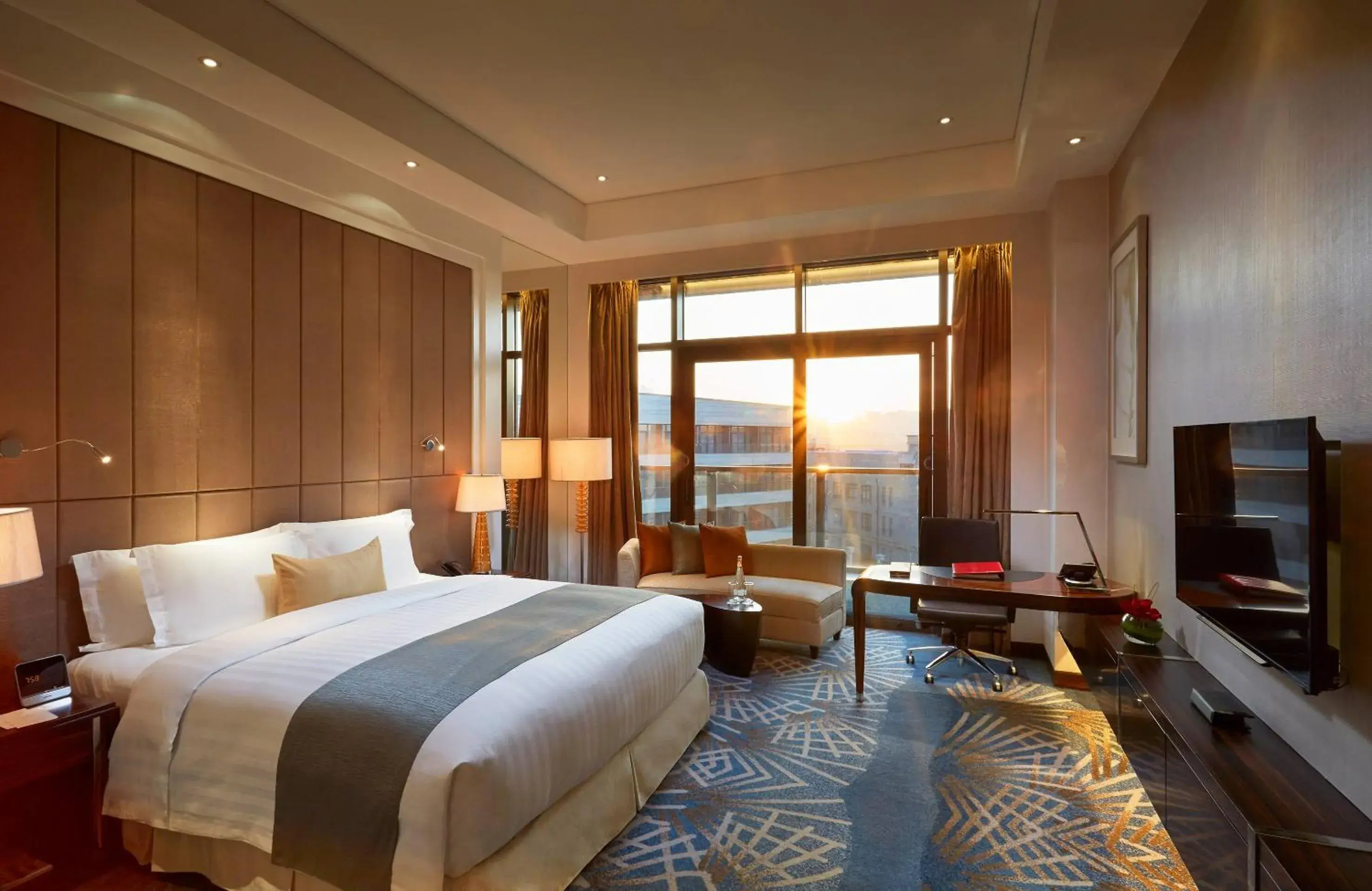 Property building, Bed in Gran Meliá Xian Property building, Bed in Gran Meliá Xian