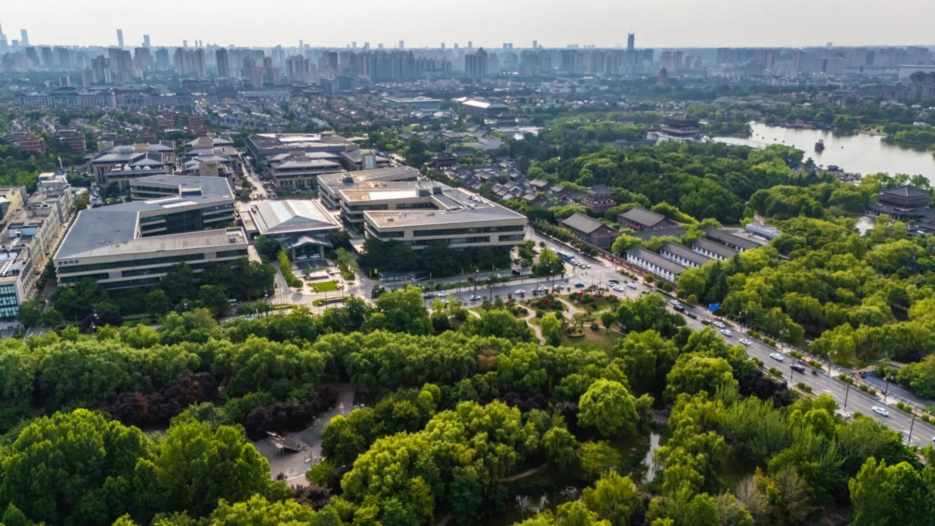 Bird's eye view in Gran Melia Xi'an